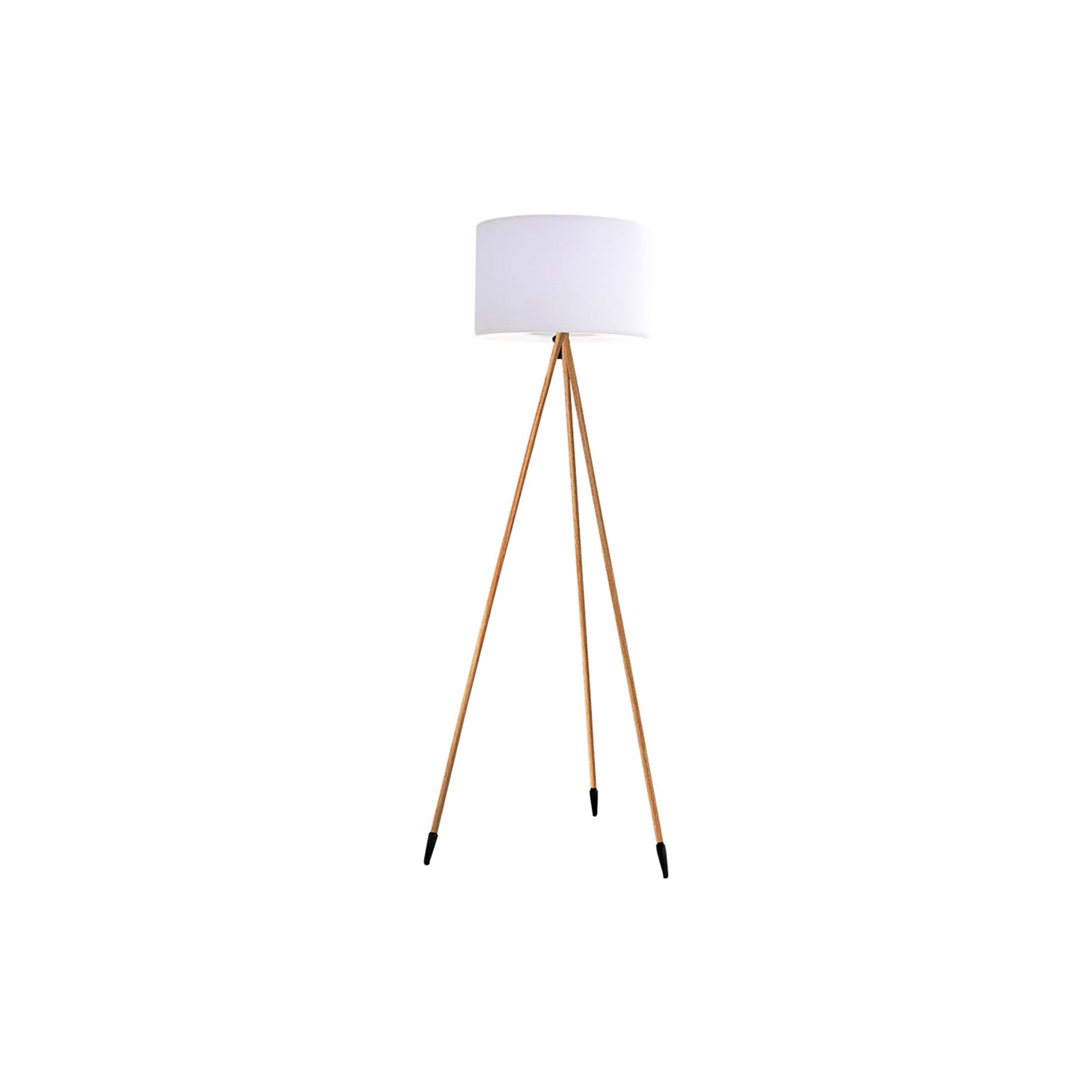 Lampe LED LUMISKY Lampadaire trépied sans fil design scand