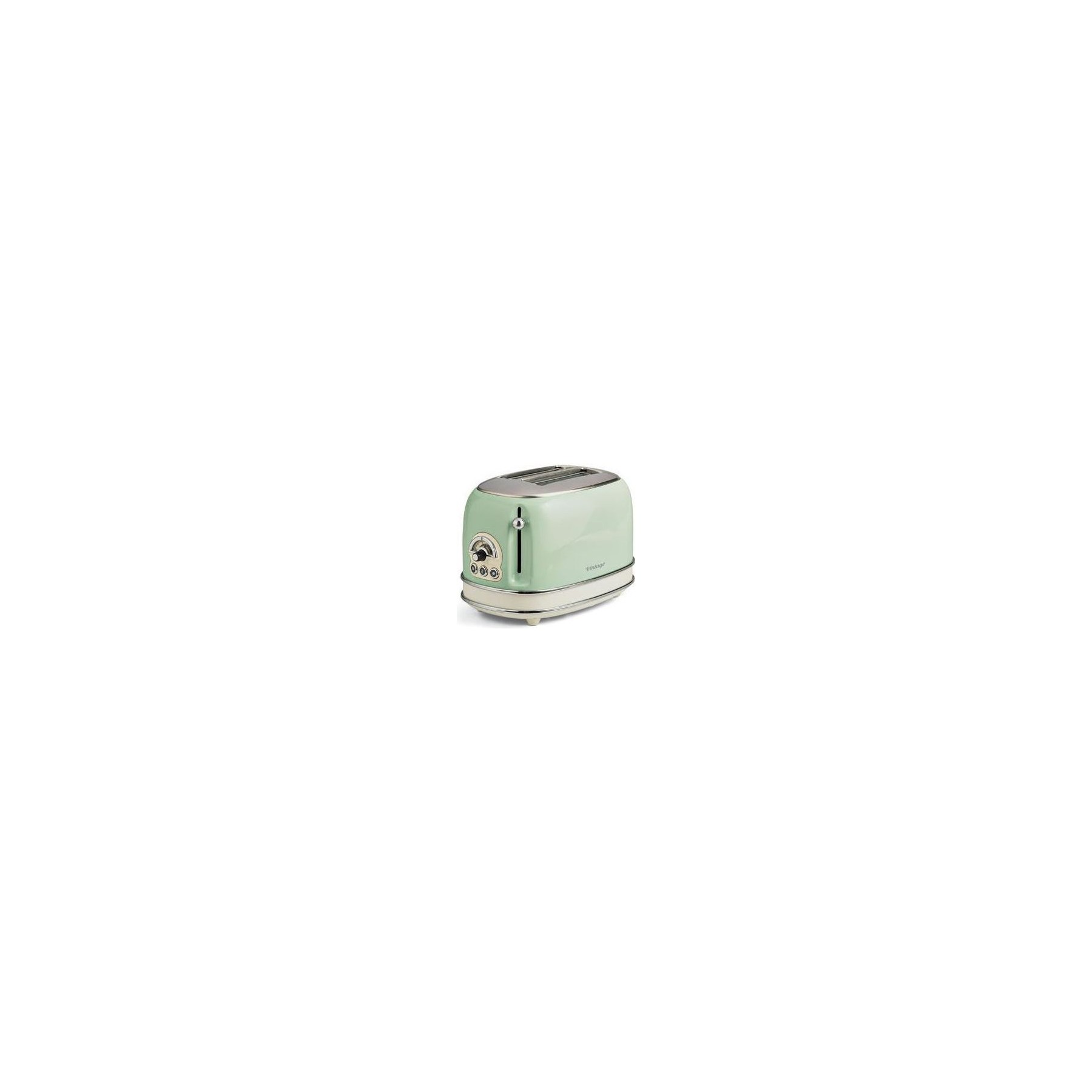 Toaster ARIETE Grille-pain 2 Fentes 815w Acier Vert Vi
