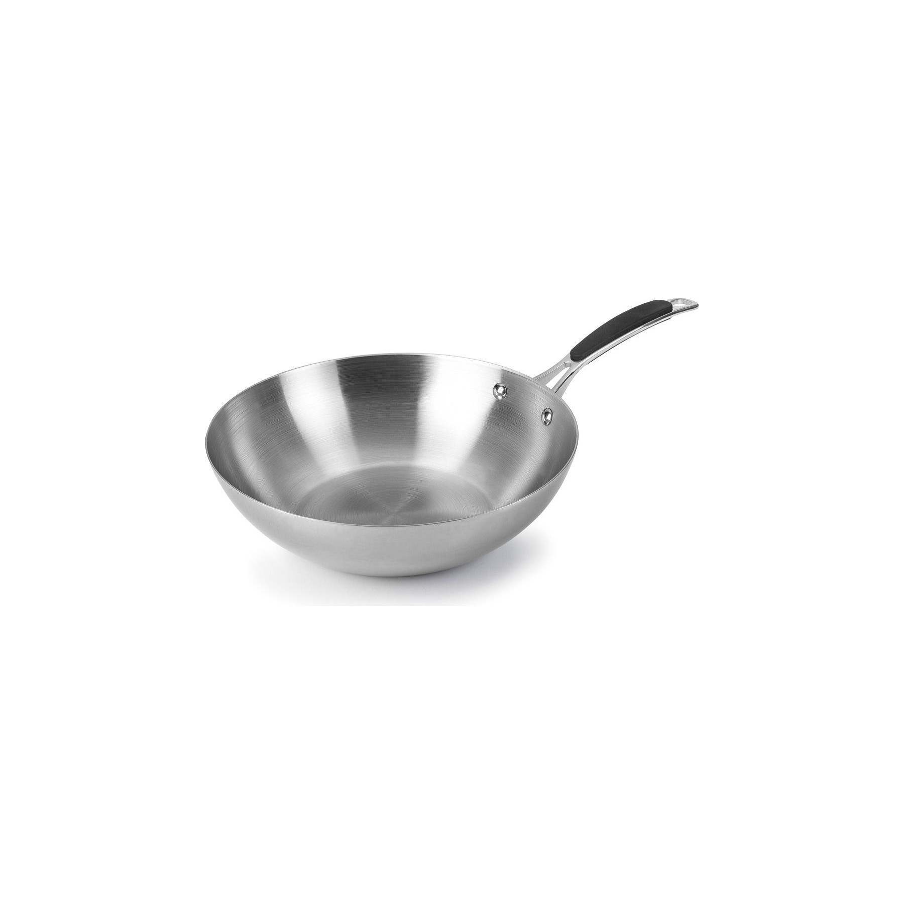 Wok LACOR Wok inox Lacor Trimétal 28 cm