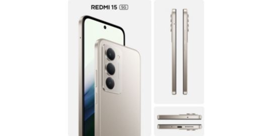 Smartphone XIAOMI Redmi 15 Gris 256Go 5G