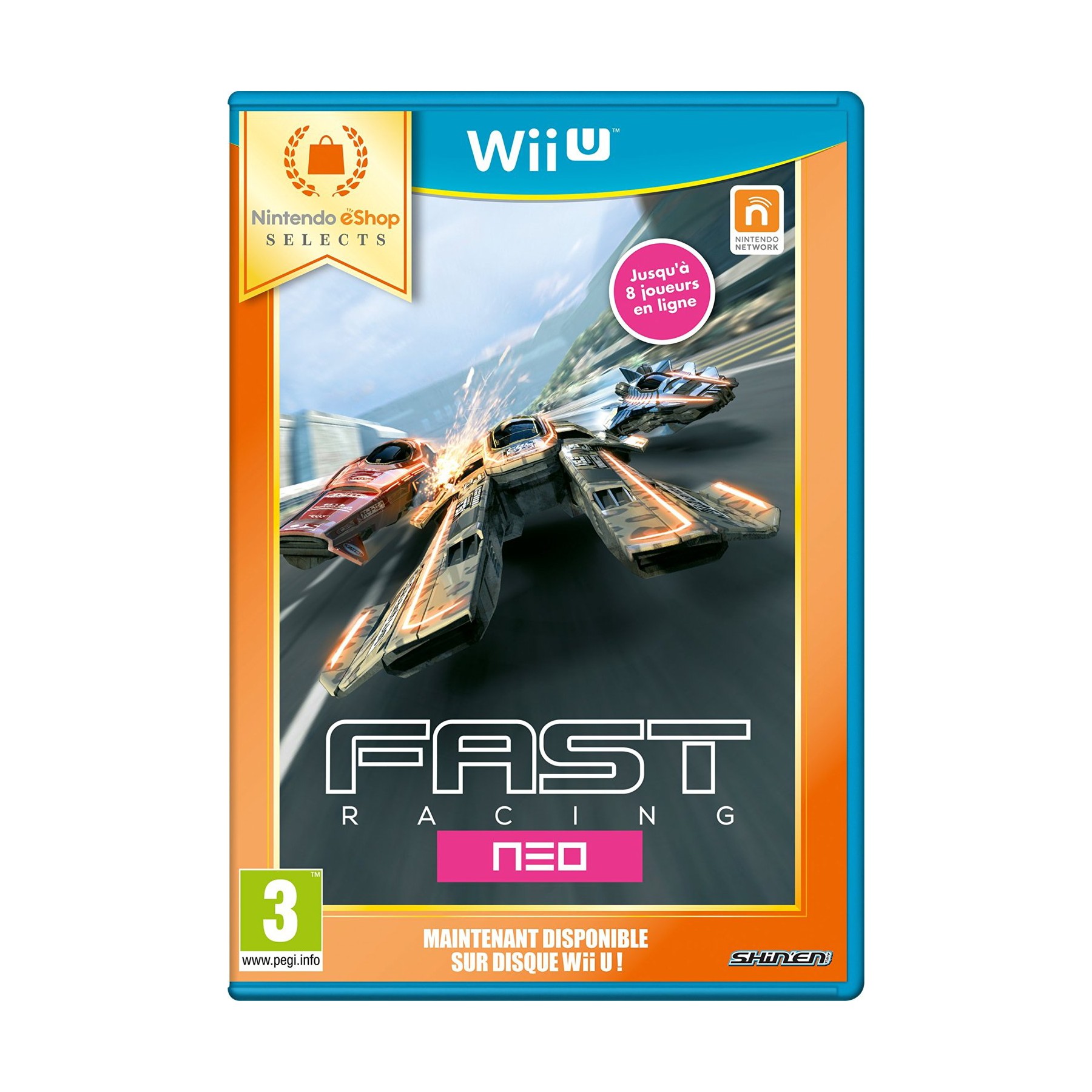 Jeu Wii U NINTENDO Fast Racing Néo Selects