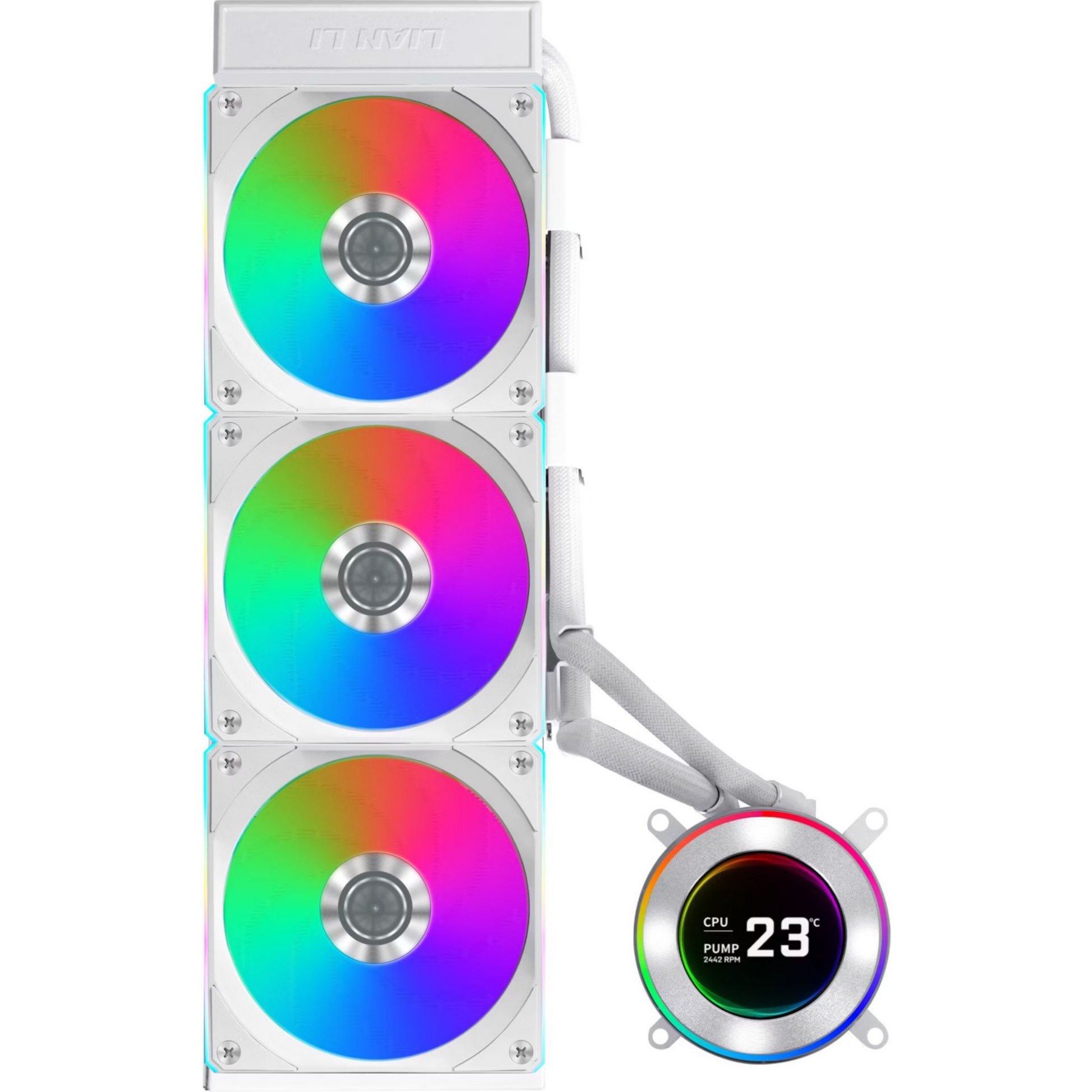 Kit de refroidissement LIAN LI HydroShift II LCD-C CL Wireless - 360 mm