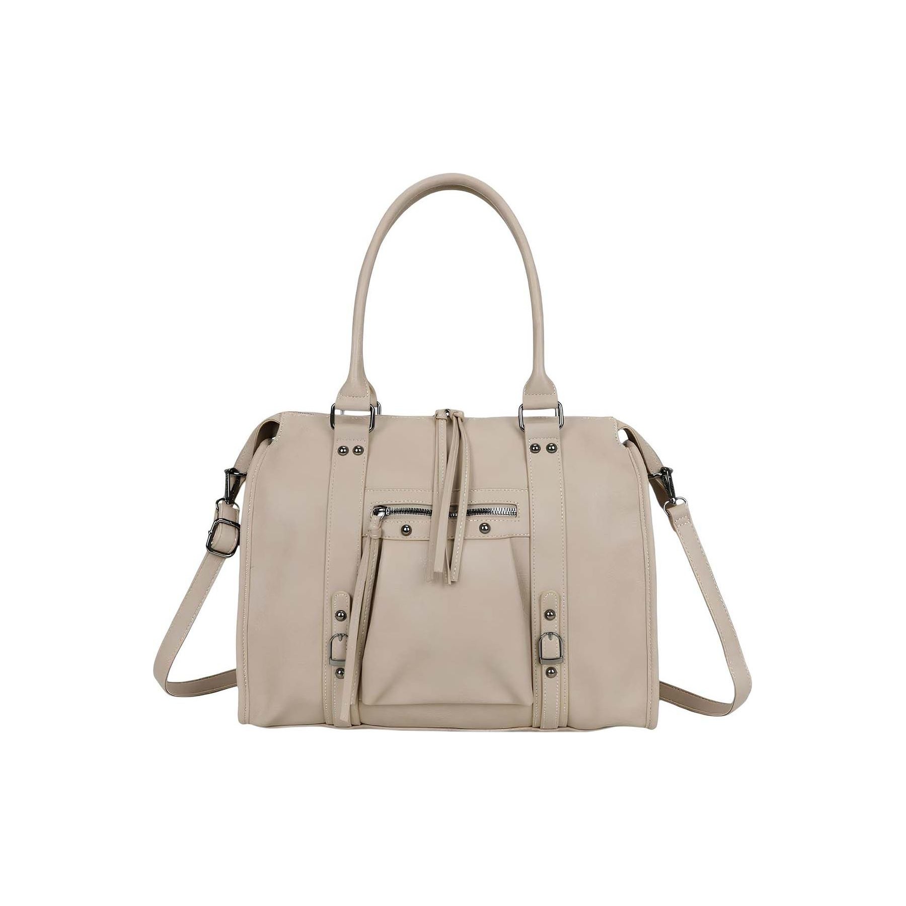 Sac bandoulière GALLANTRY pour Femme au Style Bowling Vintage