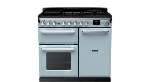 Piano de cuisson induction FALCON ESTEL DELUXE TAB IND 90 CM BLEU PASTEL C