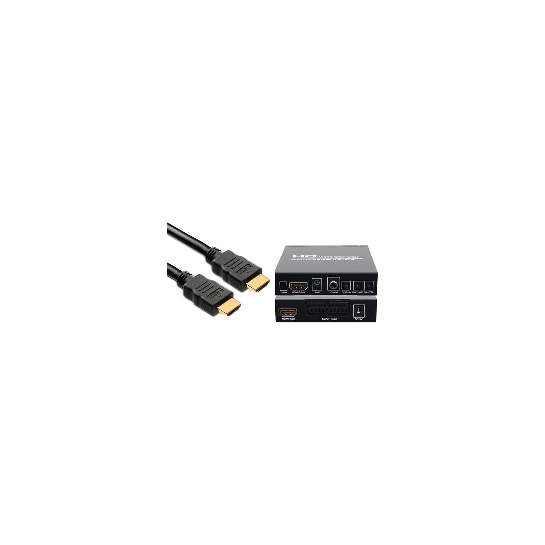 Convertisseur péritel/HDMI KOMELEC Convertisseur Péritel vers HDMI