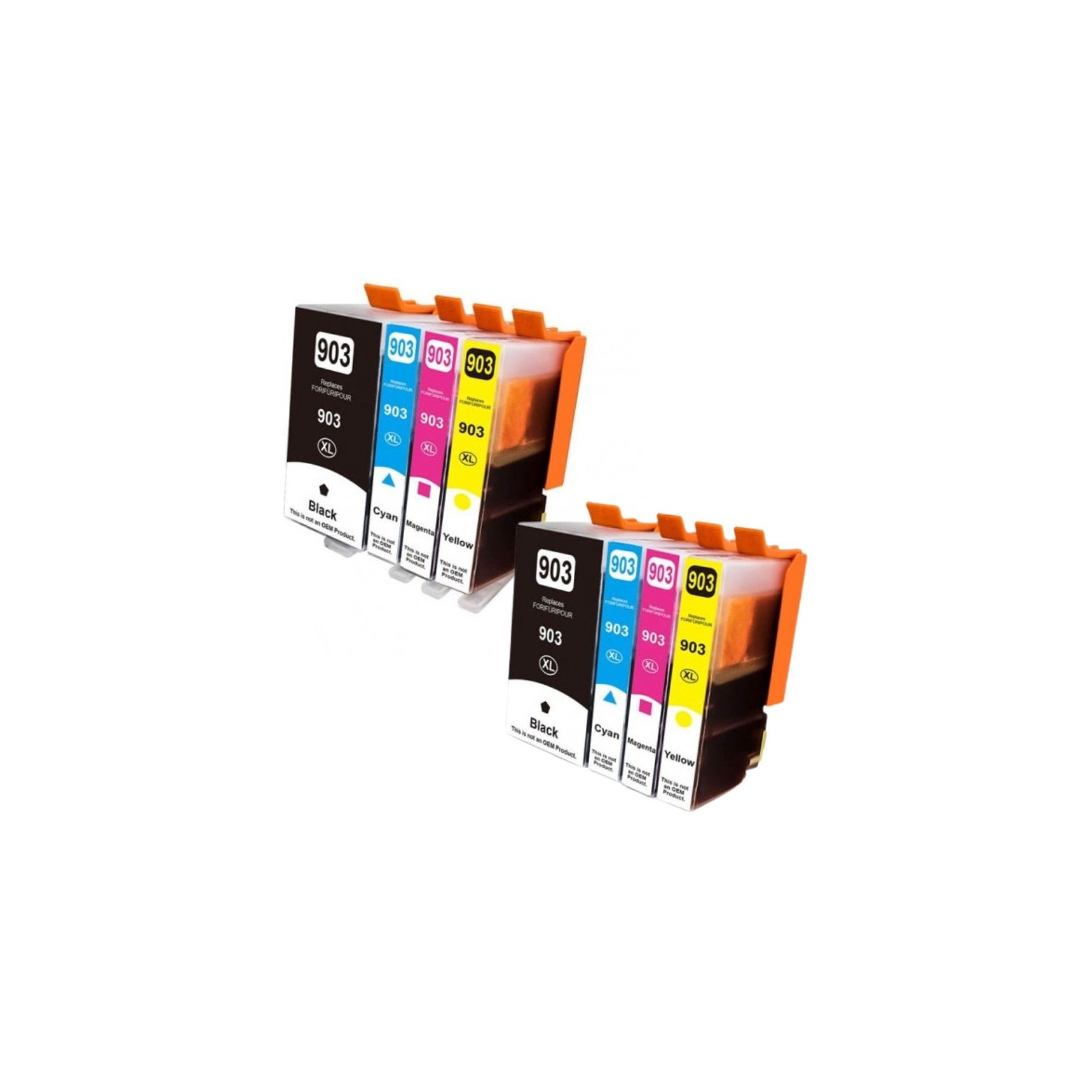 Cartouche d'encre SHOP-STORY Pack de Cartouches Compatibles HP 903 XL