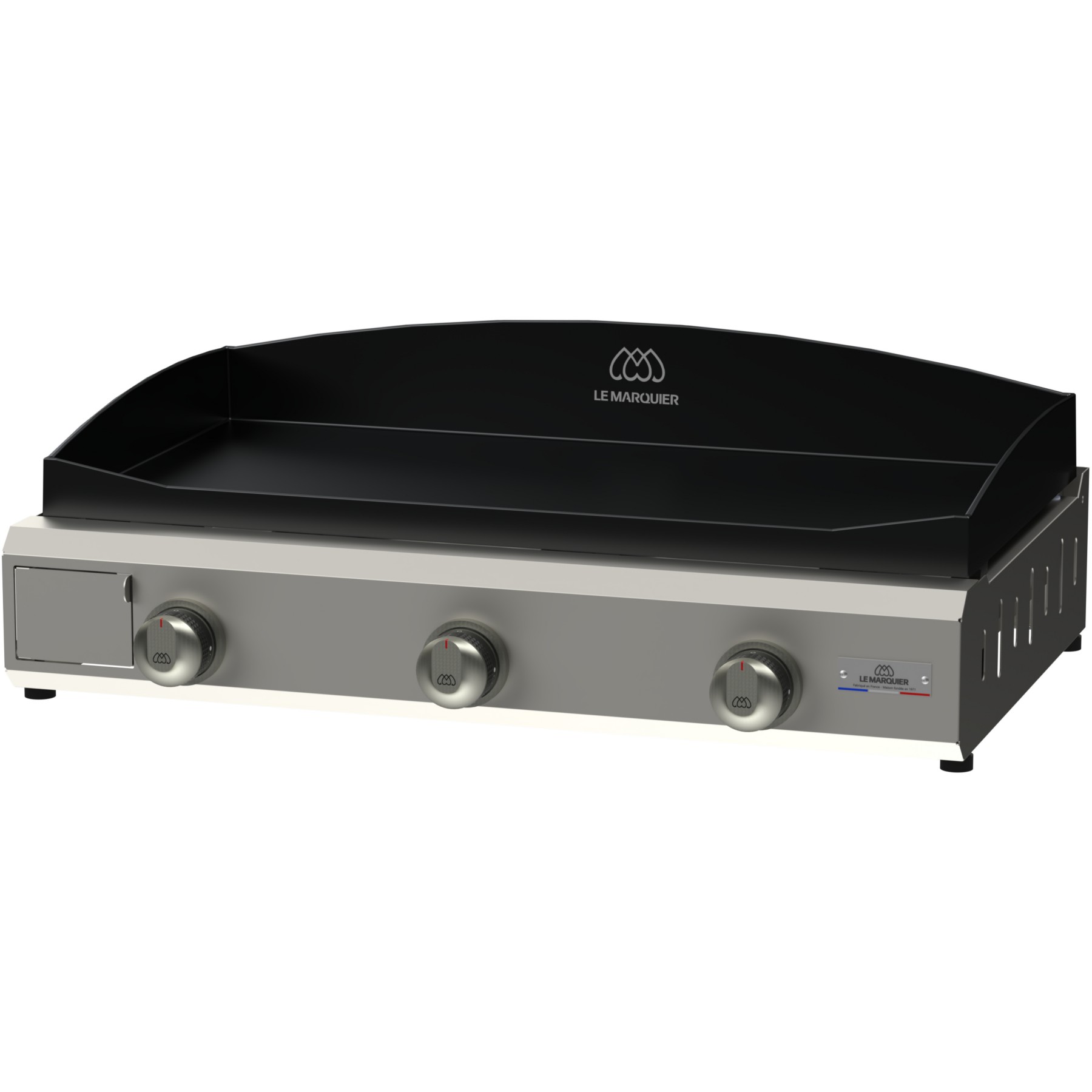 Plancha gaz LE MARQUIER AMALIA 375 INOX V3 PLEA375IV3