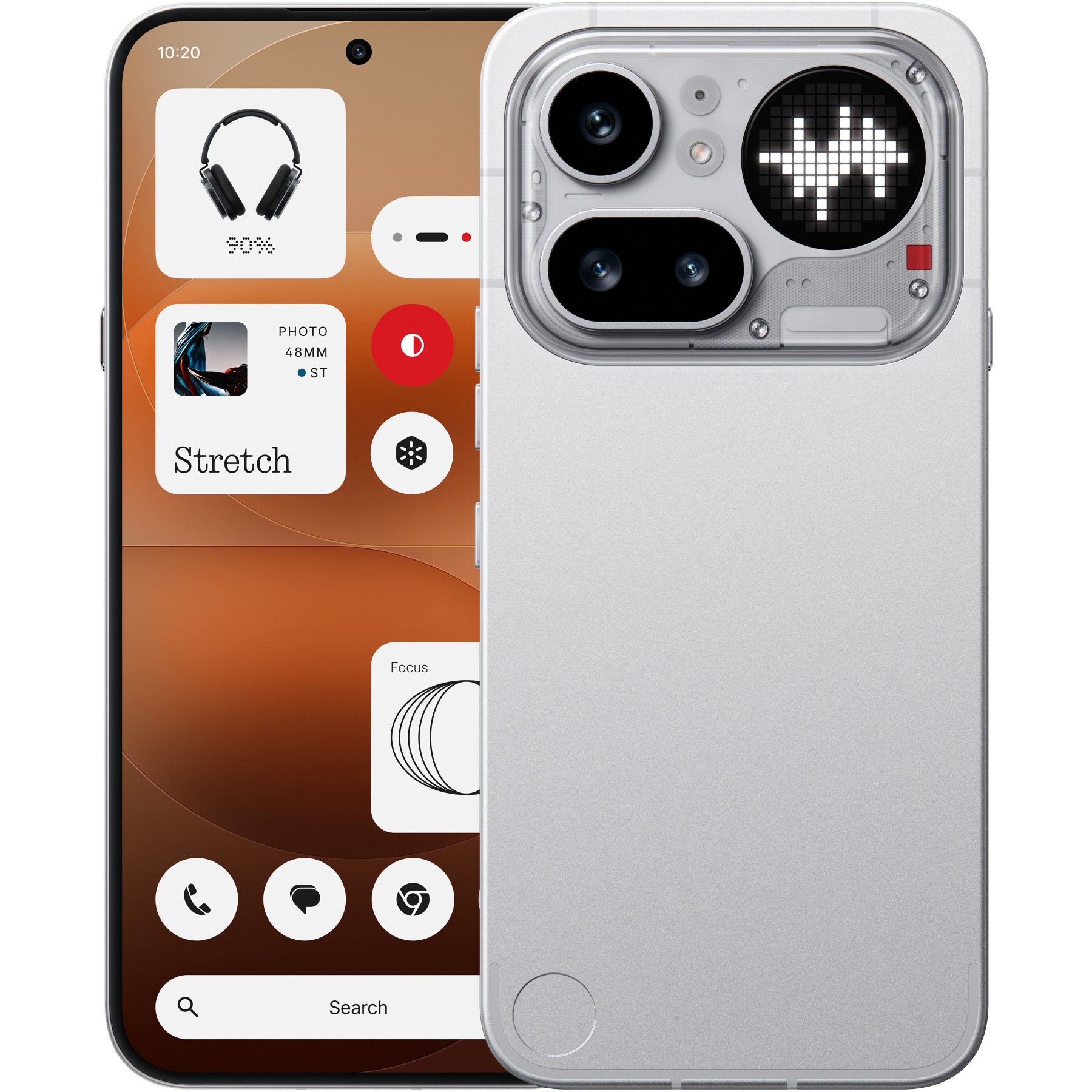 Smartphone NOTHING Phone (4a) Pro 128Go Silver