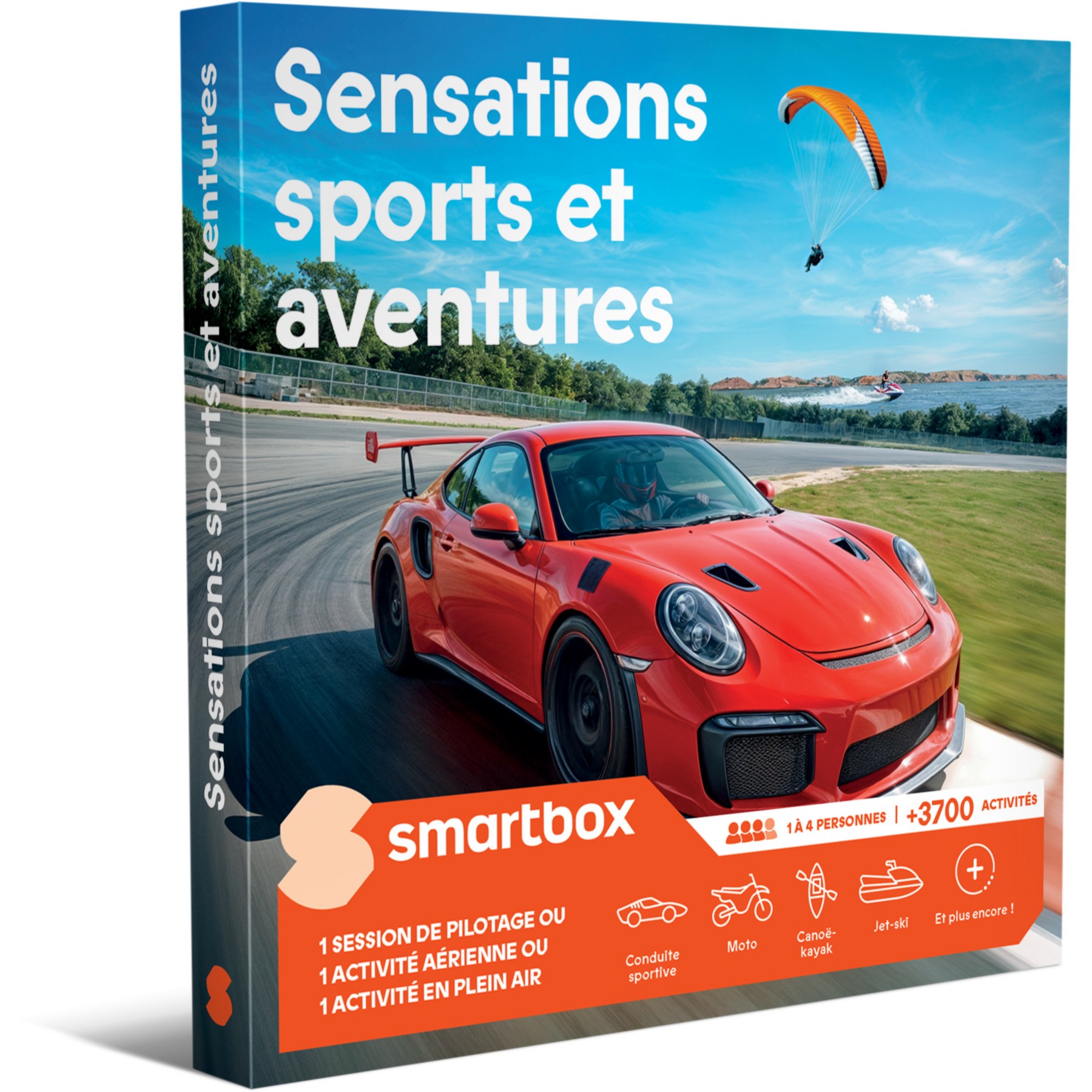 Coffret cadeau SMARTBOX Sensations sports et aventures