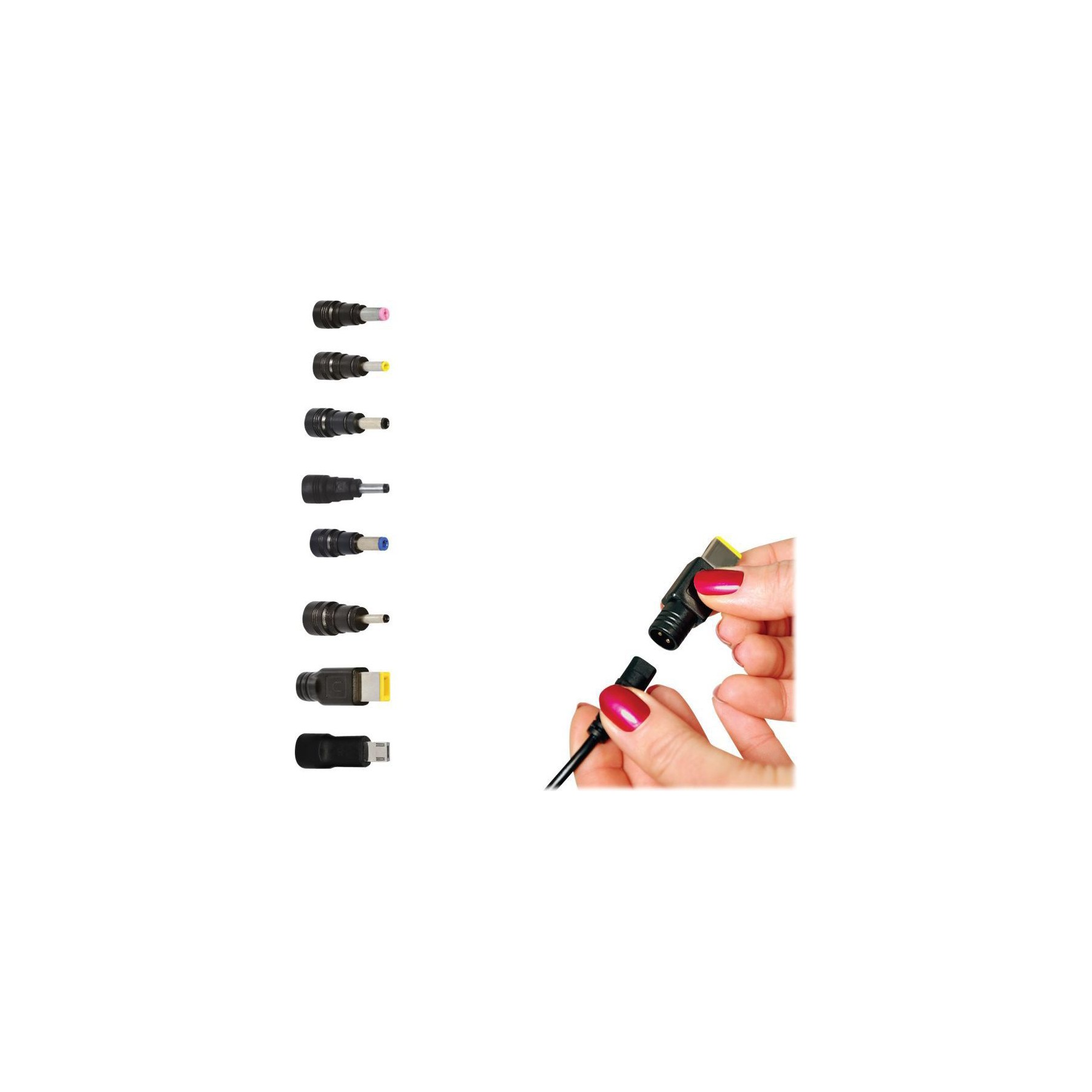 Chargeur secteur PORT DESIGN Prise Europeenne (65 W) Universel Noir