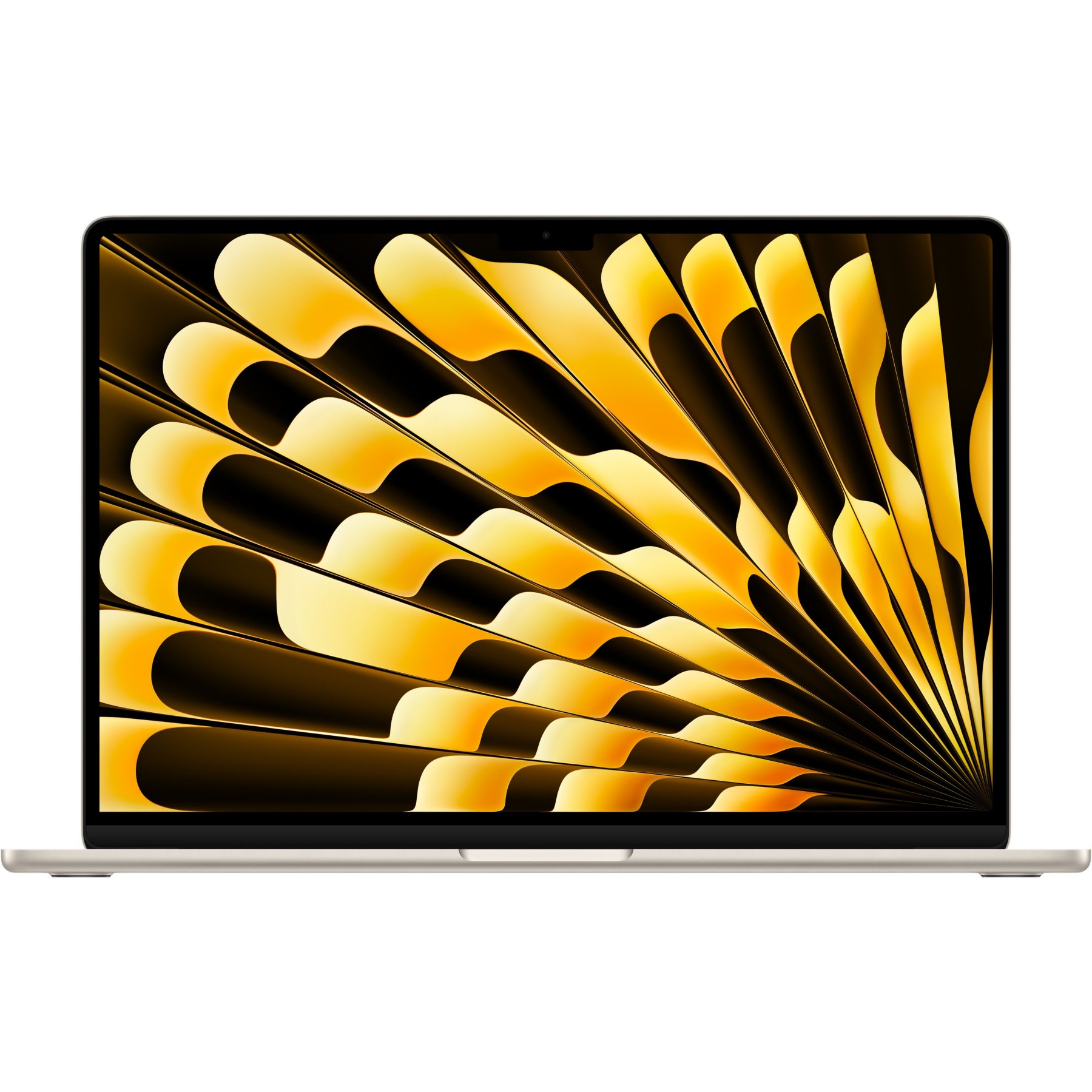 Ordinateur Apple MACBOOK Air 15" Puce M5 CPU 10 / GPU 10 coeurs Mémoire RAM 16Go Stockage 1To SSD Lumière stellaire