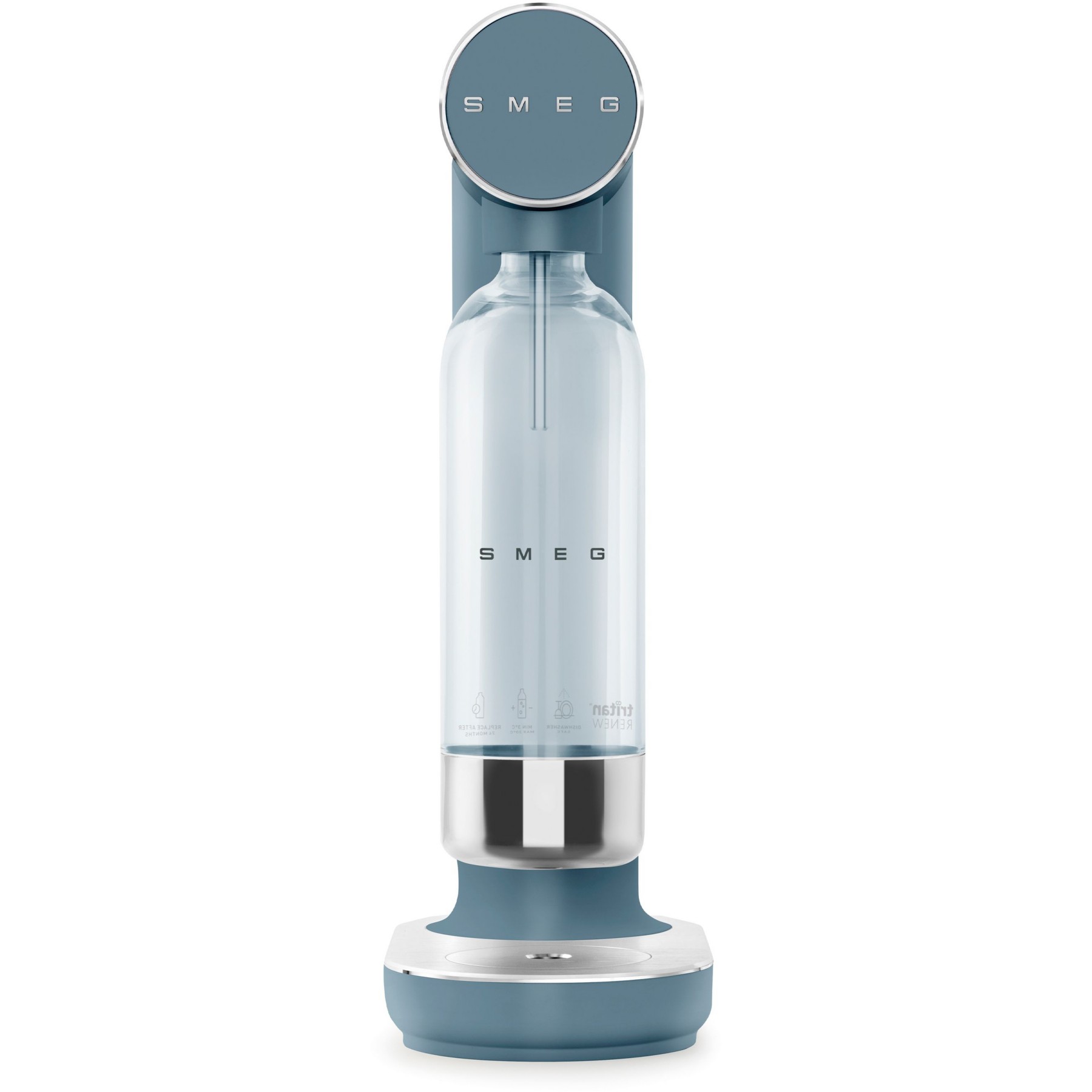 Machine à soda SMEG bleu orage Collezione SKC01SBM