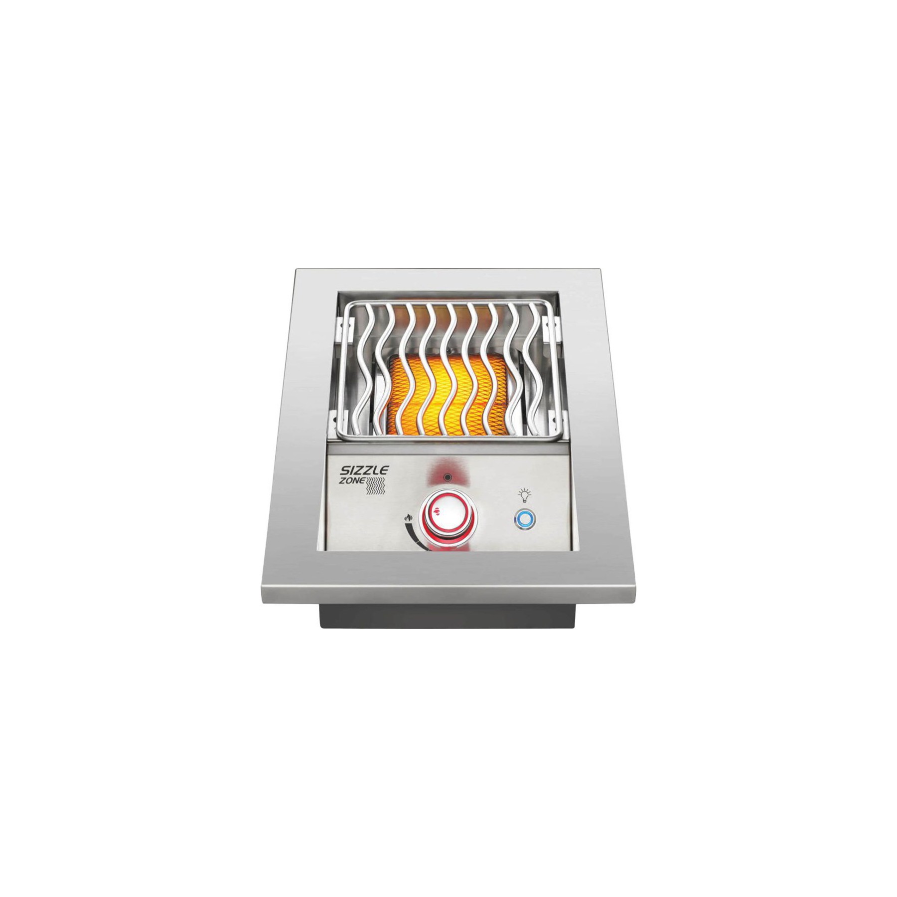 Barbecue gaz NAPOLEON Brûleur Sizzle Zone encastrable - Inox