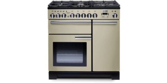 Piano de cuisson gaz FALCON PROFESSIONAL DELUXE 90 CREME CHROME
