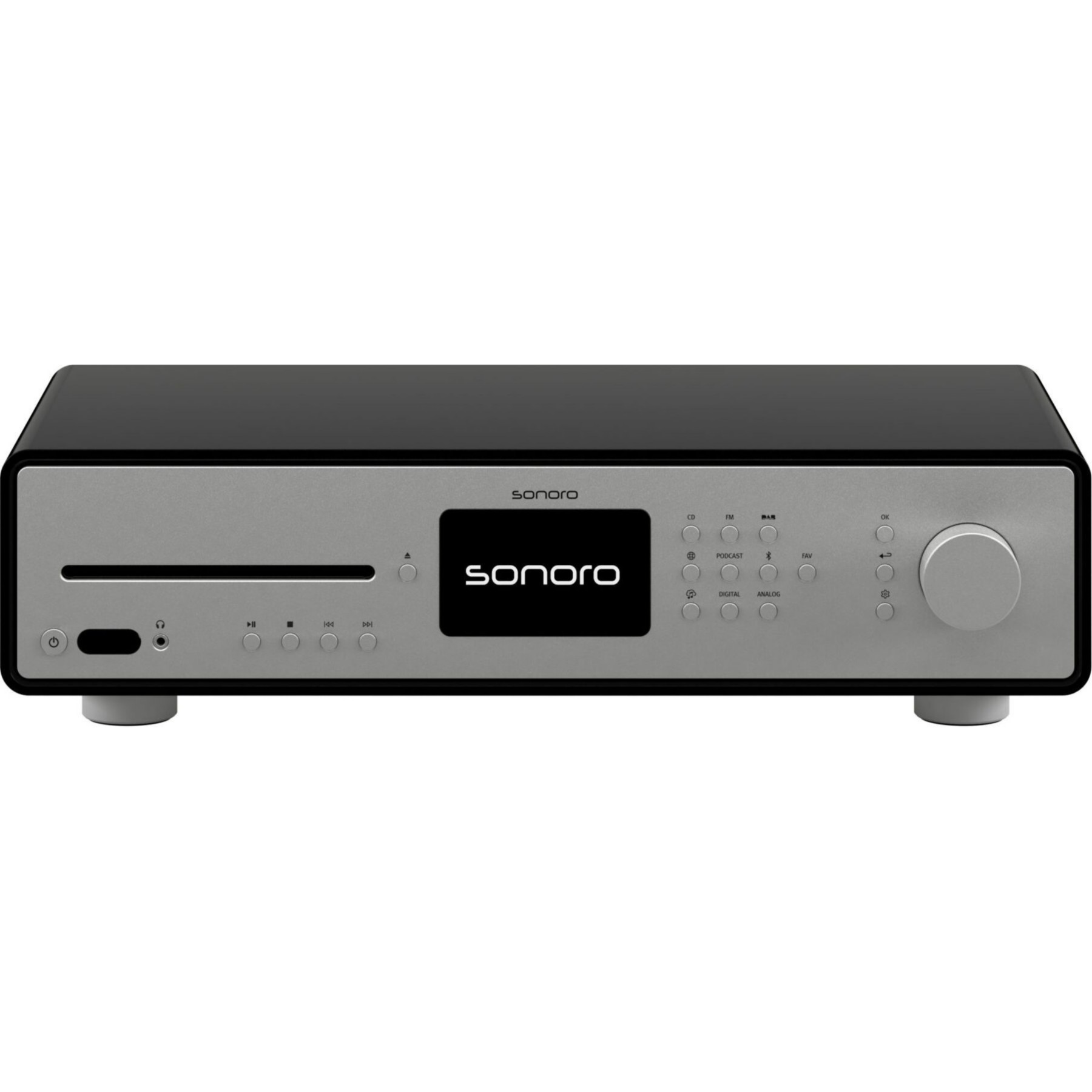 Amplificateur HiFi SONORO MAESTRO Quantum Noir/Argent