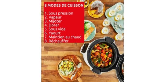 Cookeo MOULINEX Cookeo Wi-Fi 8en1 CE952AF0