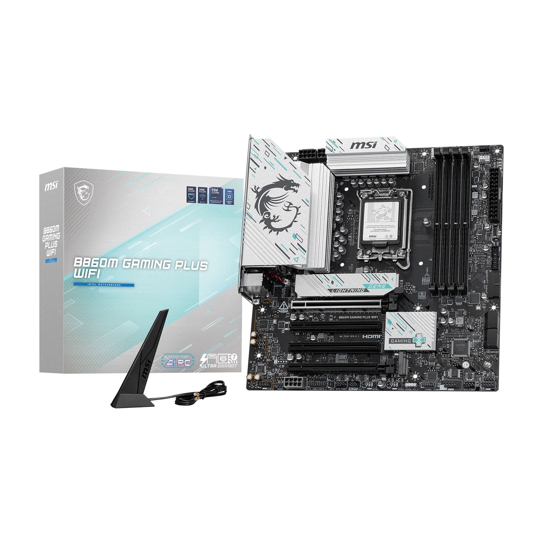 Carte mère MSI MSI B860M GAMING PLUS WIFI