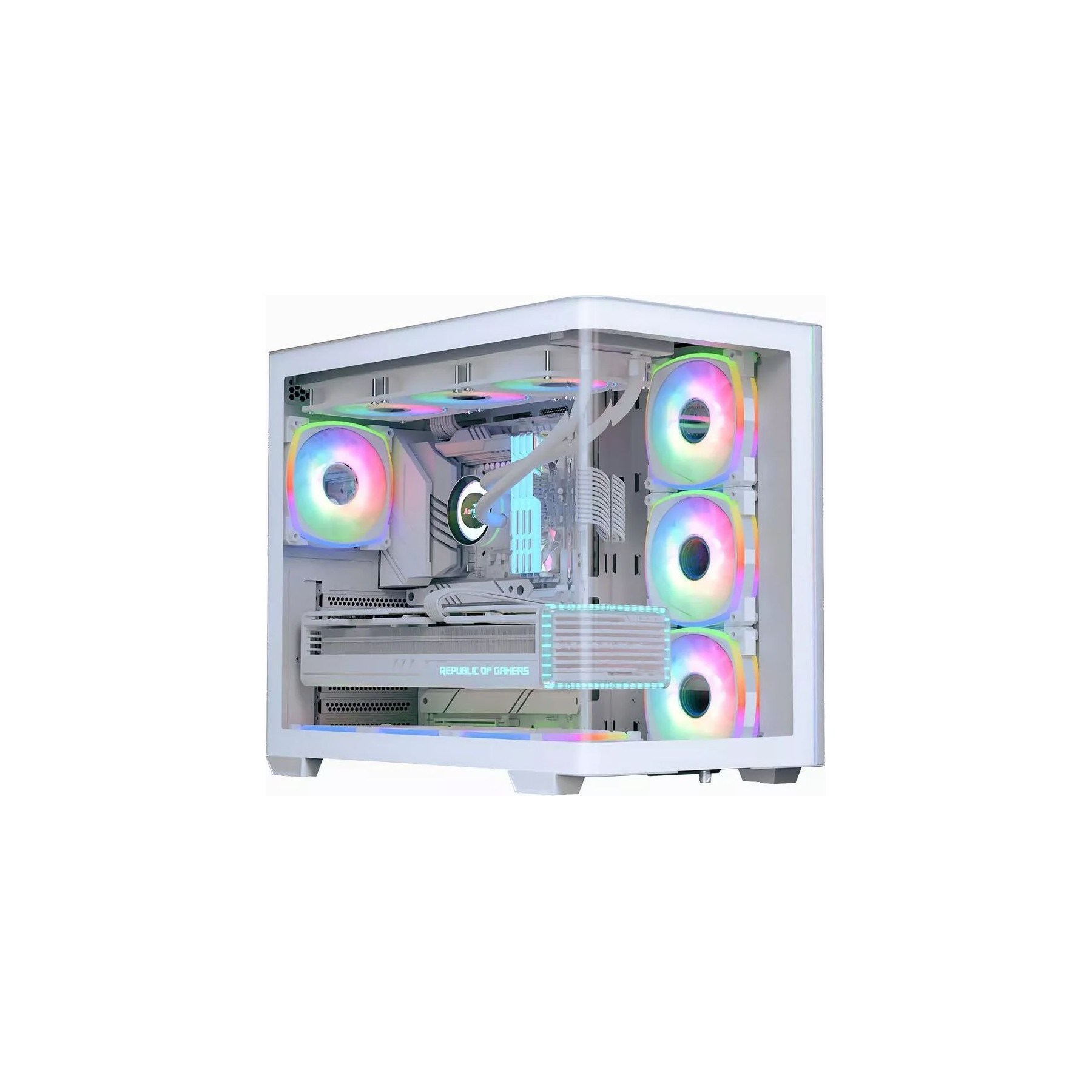 Boitier PC AEROCOOL Aerocool P500C Evo (Blanc)