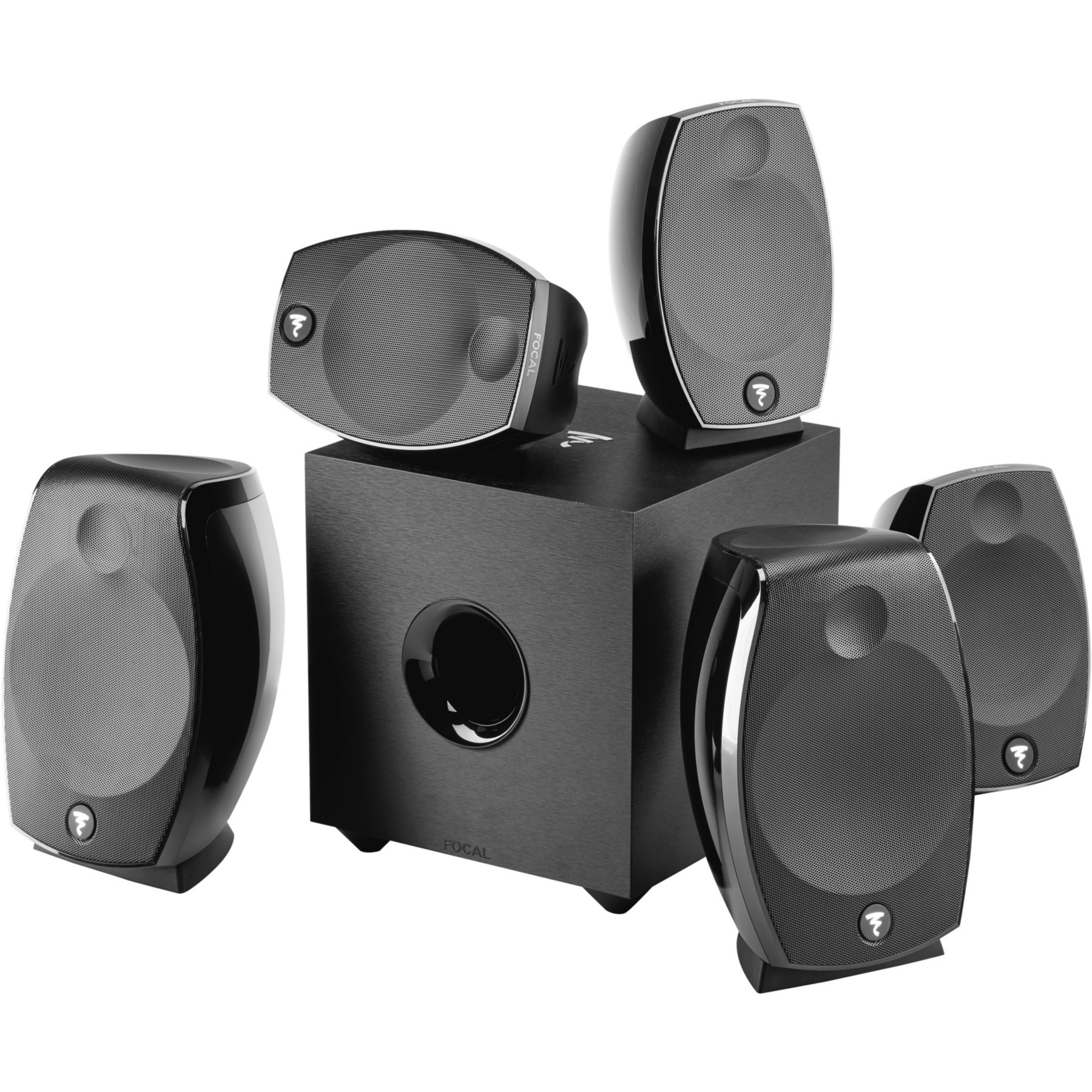 Pack enceinte Home Cinéma FOCAL Sib Evo Dolby Atmos 5.1.2