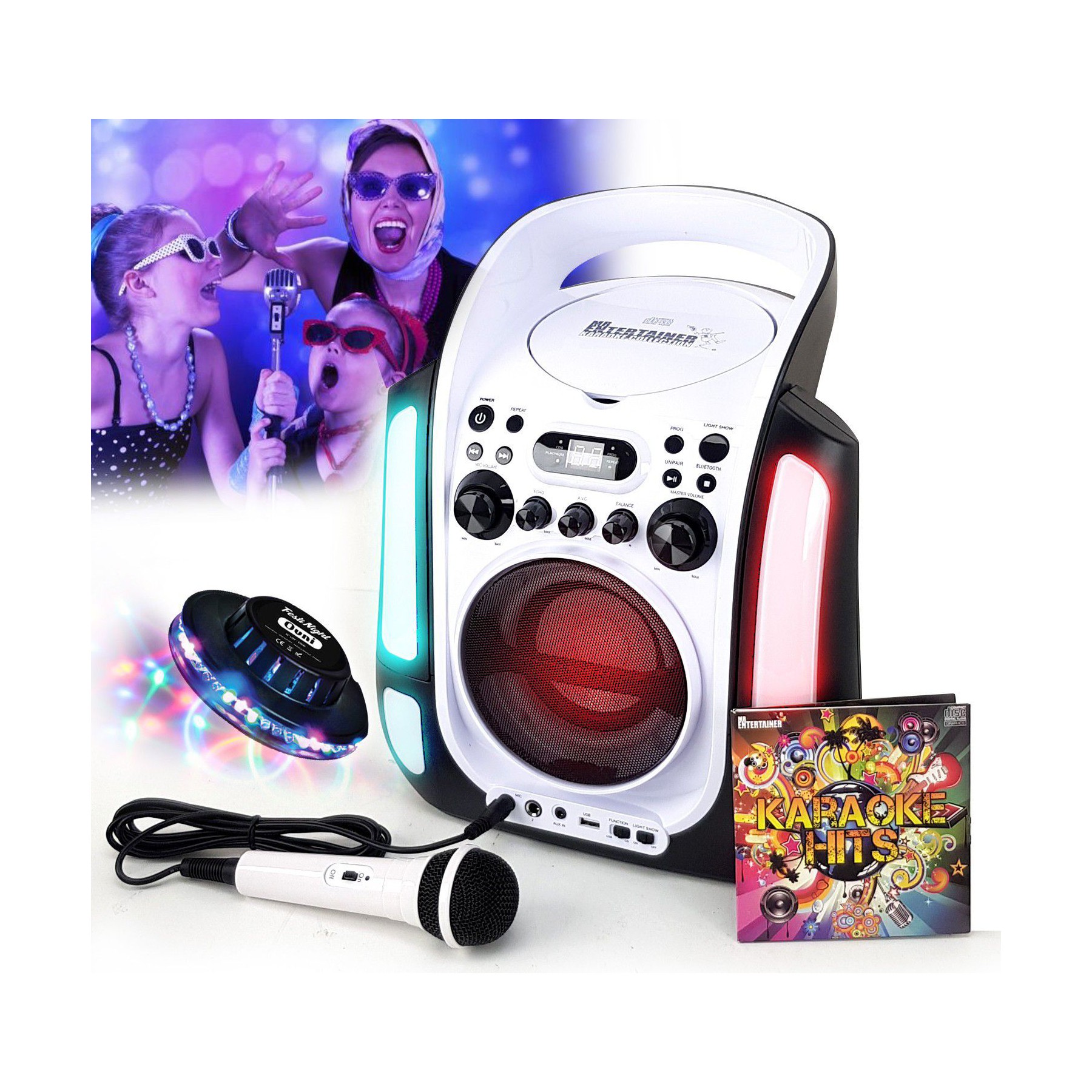 Karaoké IBIZA Enceinte Lecteur Party Karaoké Enfant LE
