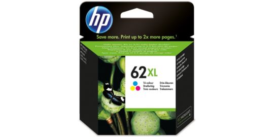 Cartouche d'encre HP 62 XL 3 couleurs