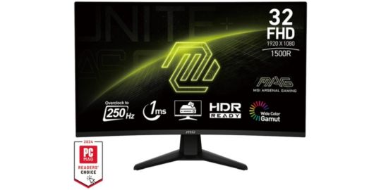 Ecran PC Gamer MSI MAG 32C6X Incurvé 32