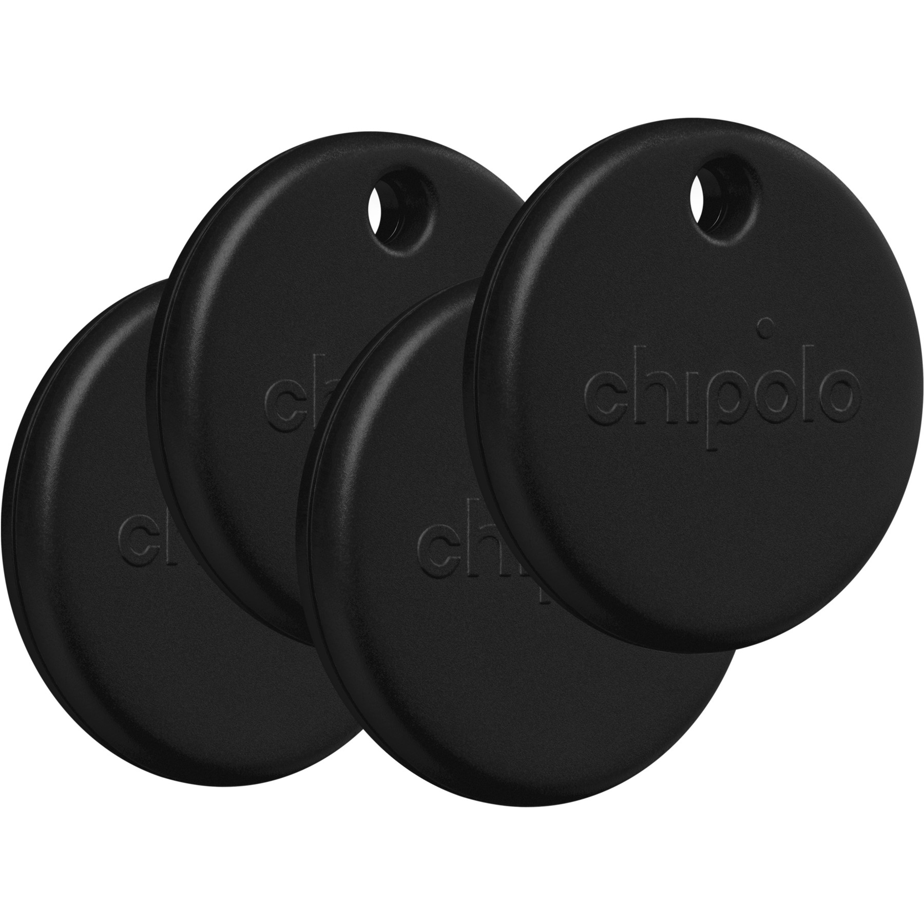 Tracker GPS CHIPOLO POP porte cléfs x4 noir