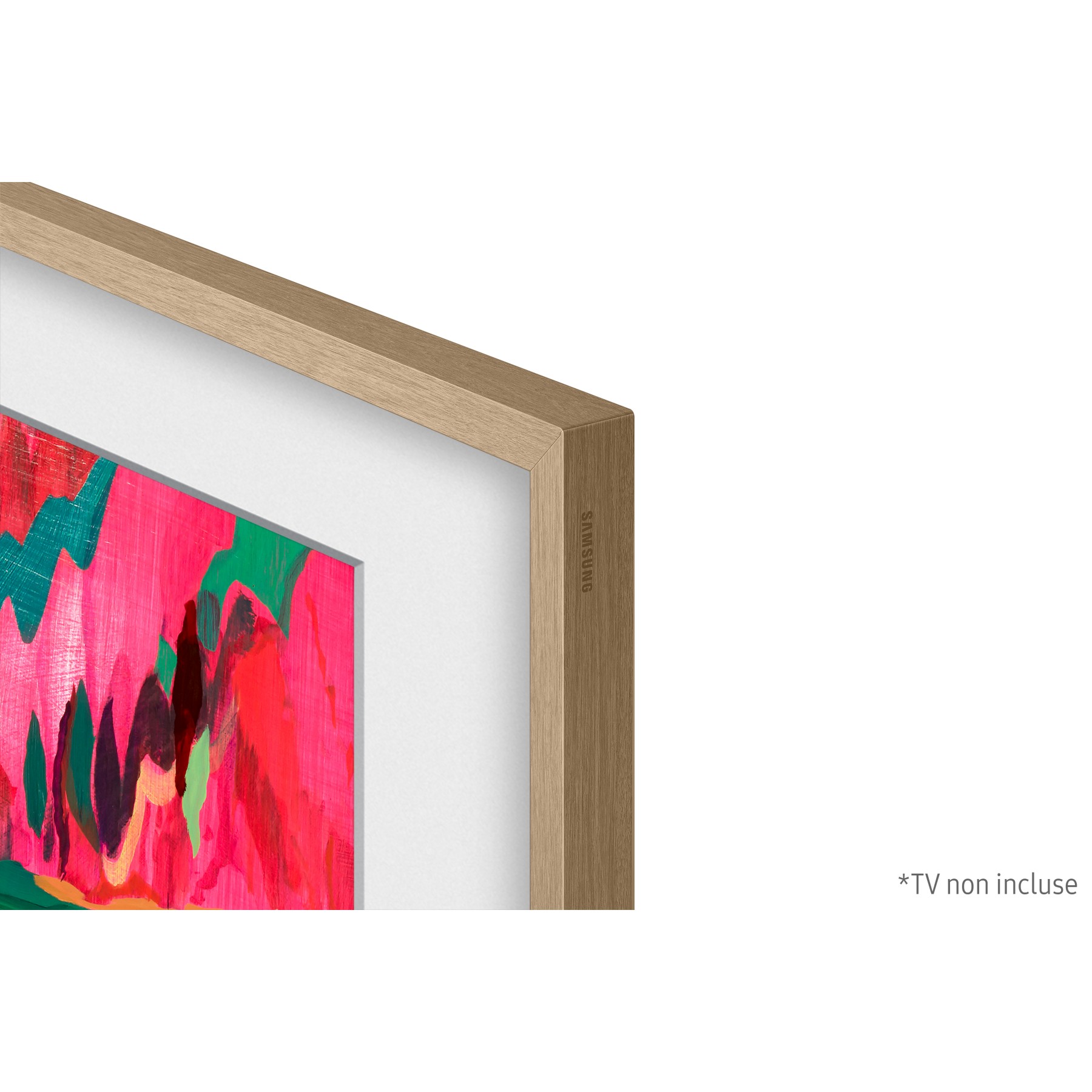 Cadre The Frame SAMSUNG couleur Teck - Compatible TV The Frame 85''