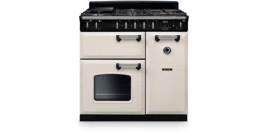 Piano de cuisson gaz FALCON NGC TAB GAZ 90 CM CREME PASTEL CHROME