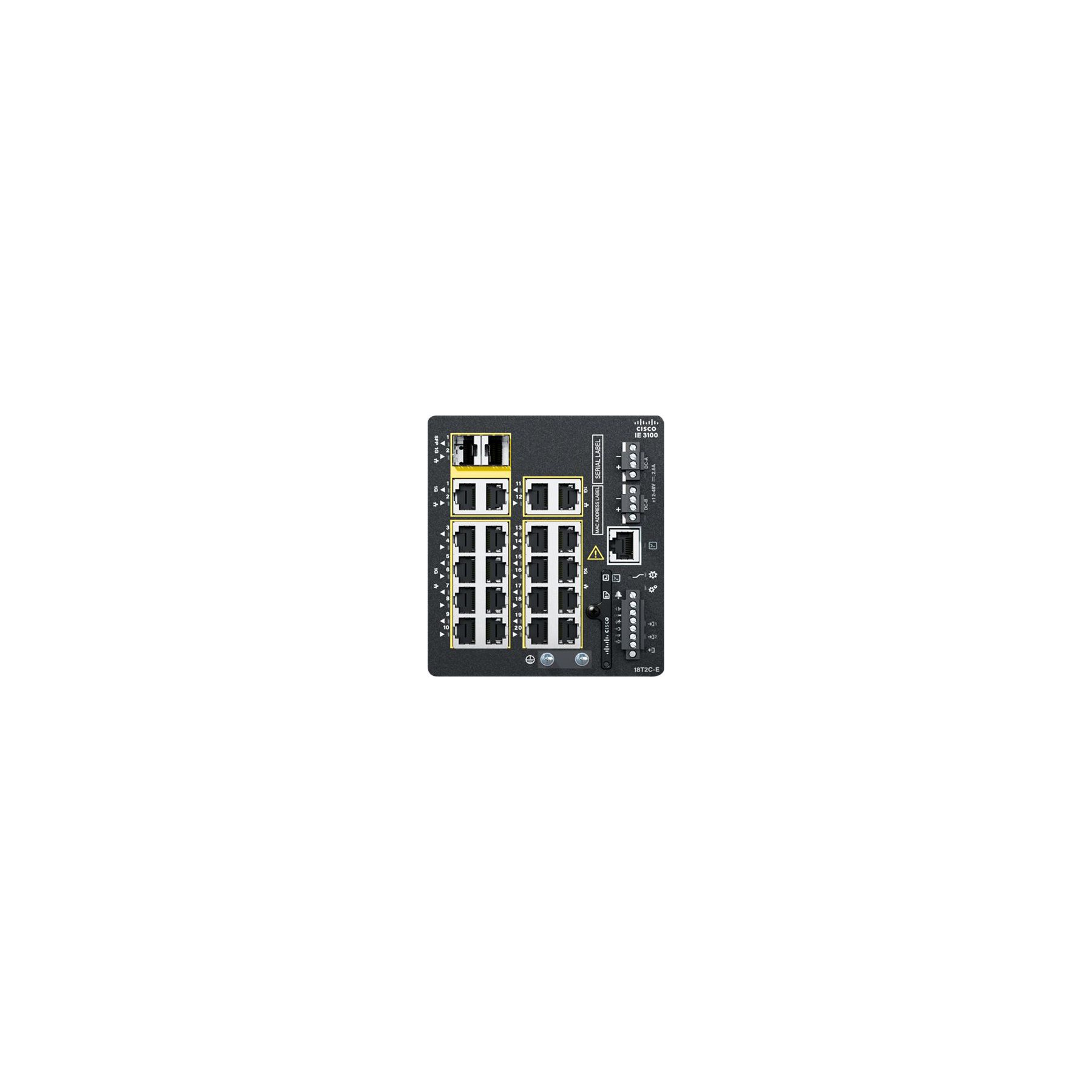 Hub USB C DEXLAN IE-3100-18T2C-E