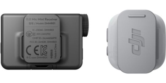 Micro cravate sans fil DJI Mic Mini 2 (1 TX + 1 RX)