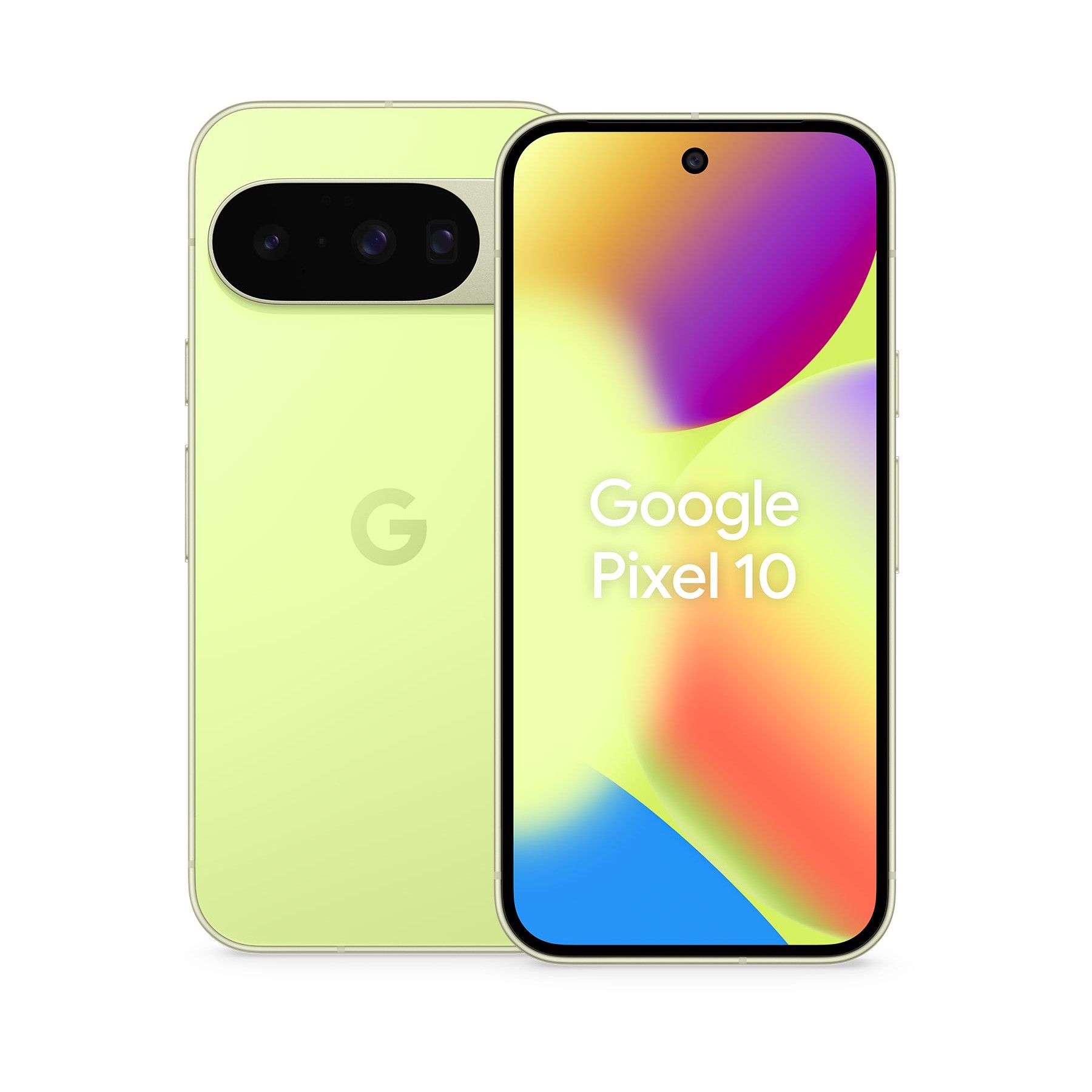 Smartphone GOOGLE Pixel 10 Citron Vert 256Go