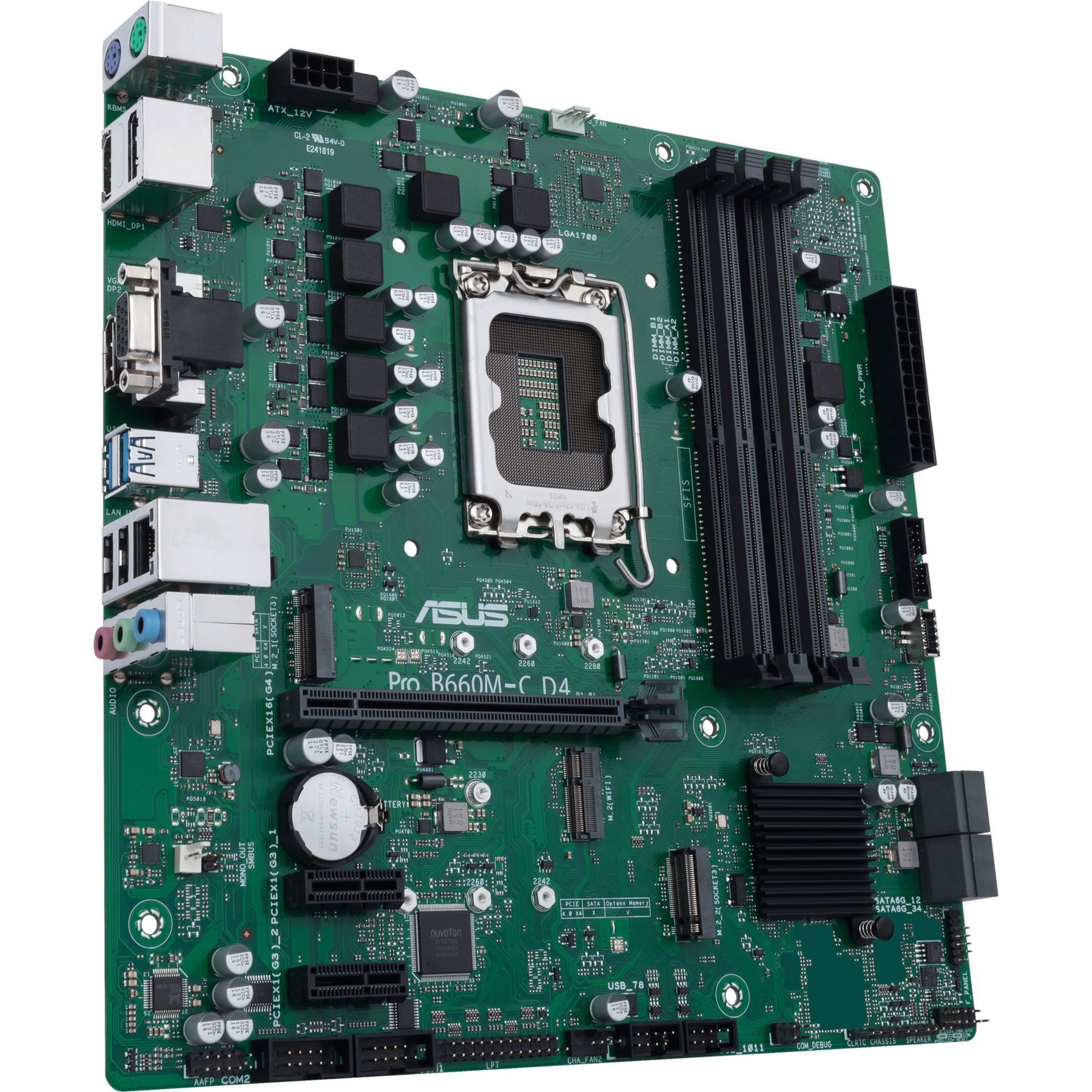 Carte mère ASUS Pro B660M-C D4-CSM