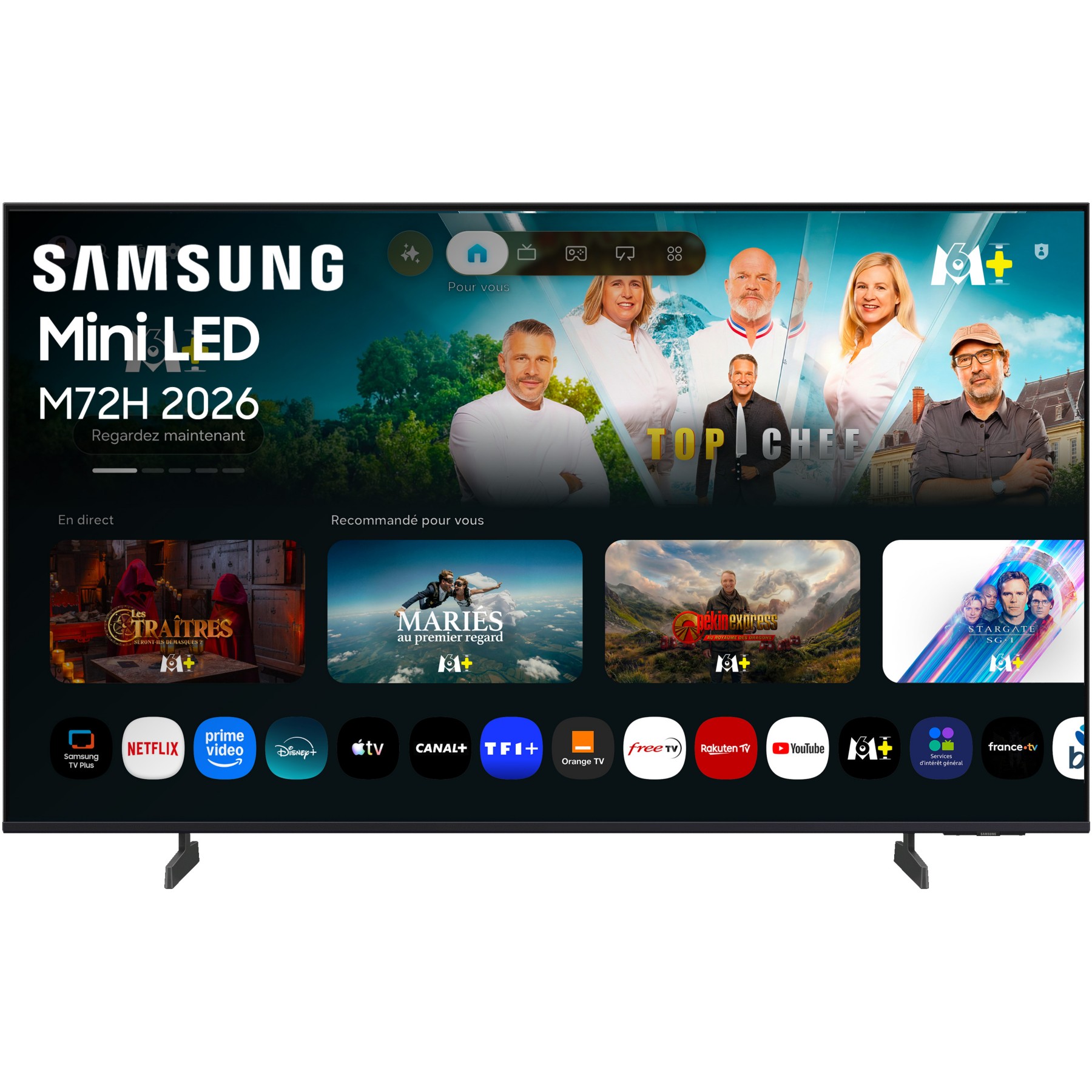 TV Mini LED SAMSUNG TU50M72H (2026) 50" (125 cm) 4K - Smart TV avec IA