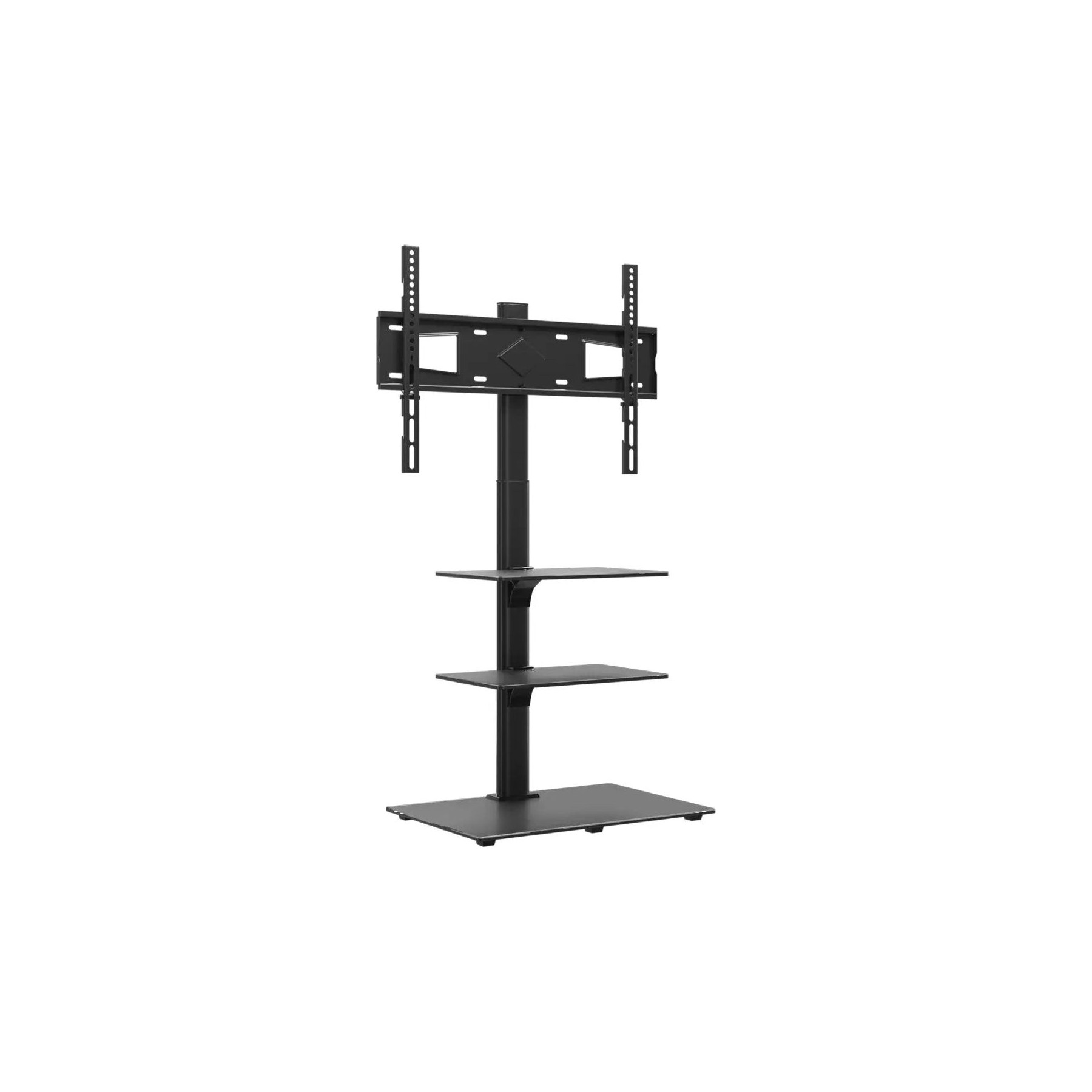 Meuble TV HELLOSHOP26 Meuble TV d'angle pivotant 66 x 38 x 128