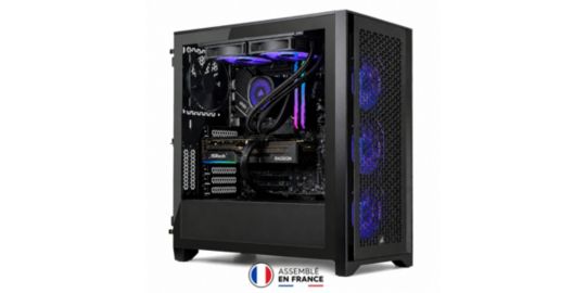 PC Gamer CORSAIR 4000D - AMD Ryzen 7 5700X - AMD Radeon RX 9070 XT - 16 Go RAM DDR4 - SSD 1 To - SANS OS