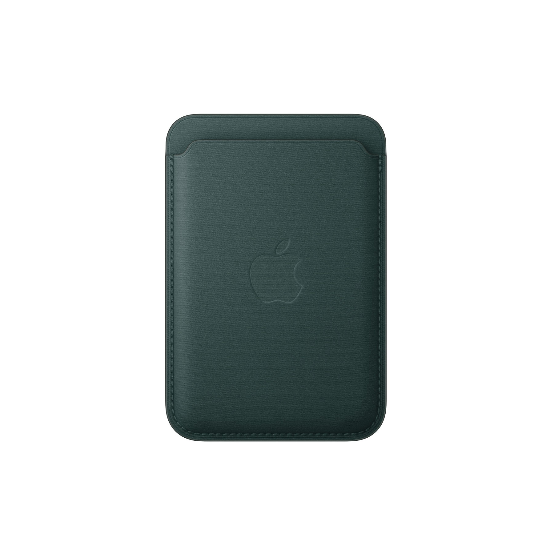 Porte-cartes APPLE en tissage fin vert