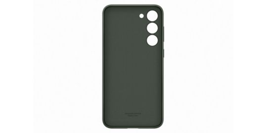Coque SAMSUNG S23+ cuir Vert