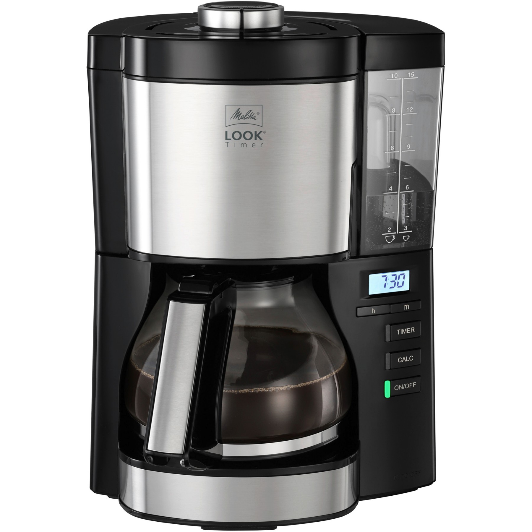 Cafetière filtre MELITTA Look V Timer noir 1025-08