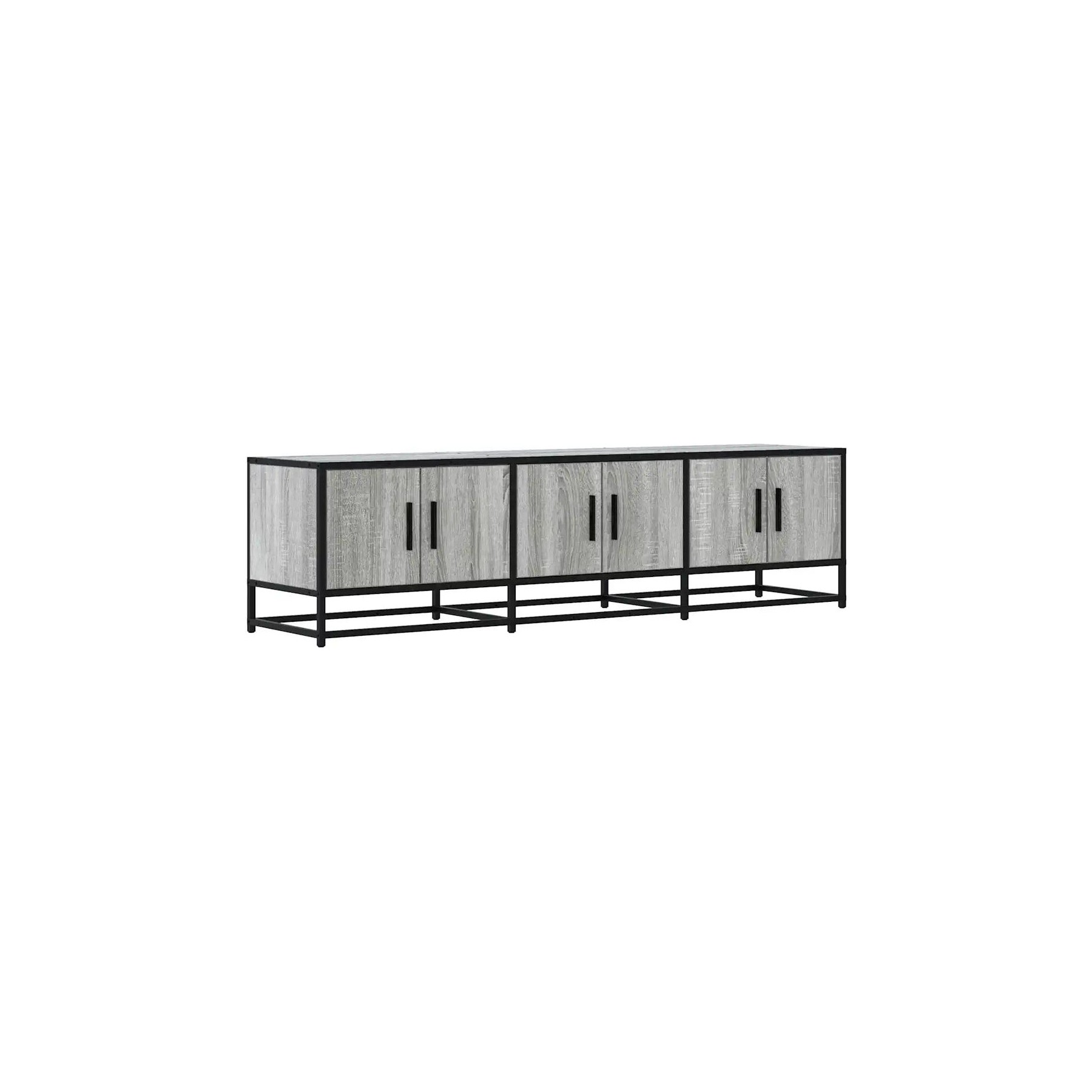 Meuble TV HELLOSHOP26 Meuble TV industriel avec grand espace d