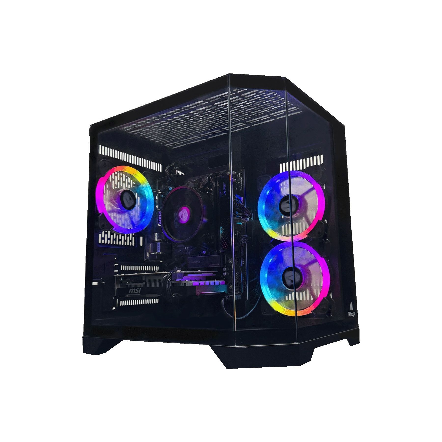PC Gamer NITROPC Avancé R7 5700X RTX5060 32Go 1To W11P 8c