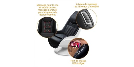 Siège massant MEDISANA de massage RS 660