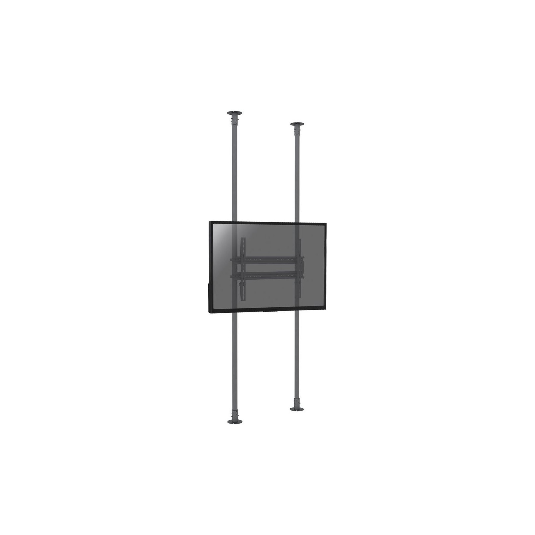 Pied TV KIMEX sol-plafond TV 50"- 100", Hauteur 300cm
