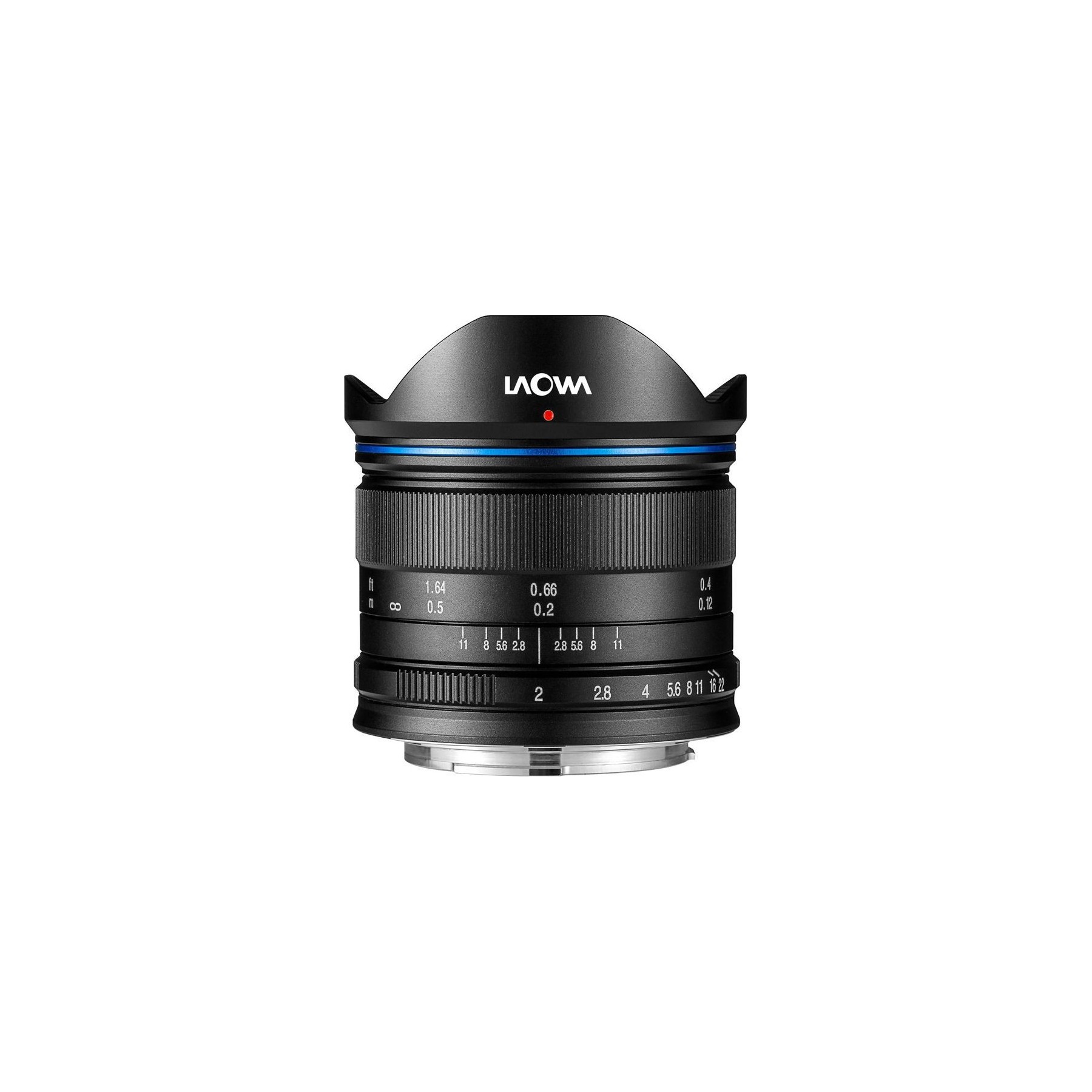 Objectif pour Reflex LAOWA Objectif 7,5mm F2 MFT - standard noir