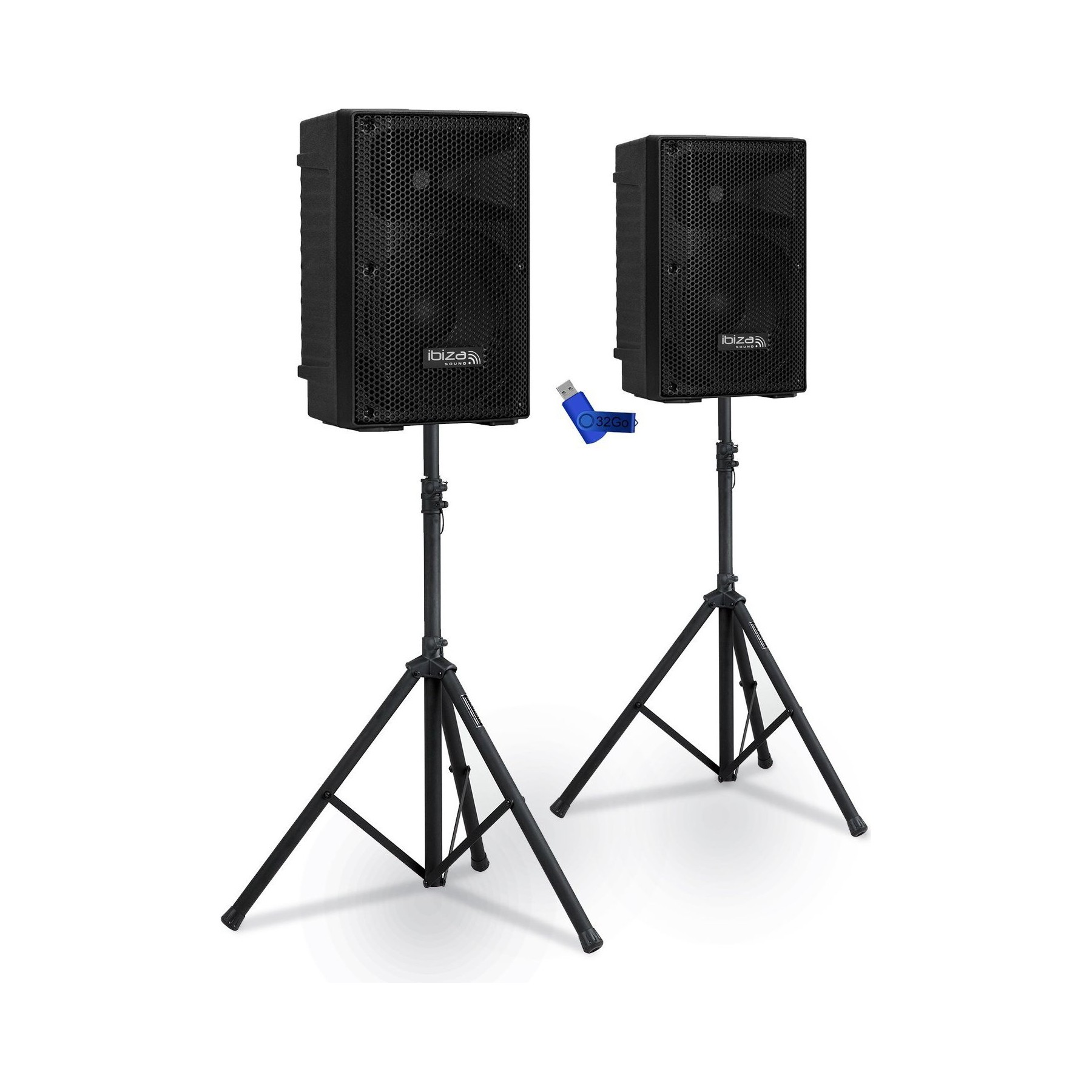 Enceinte sono IBIZA Paire d'enceinte passives Ibiza Sound XT