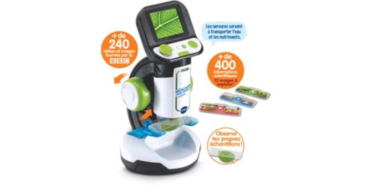 Jeu VTECH Genius XL - Microscope vidéo i