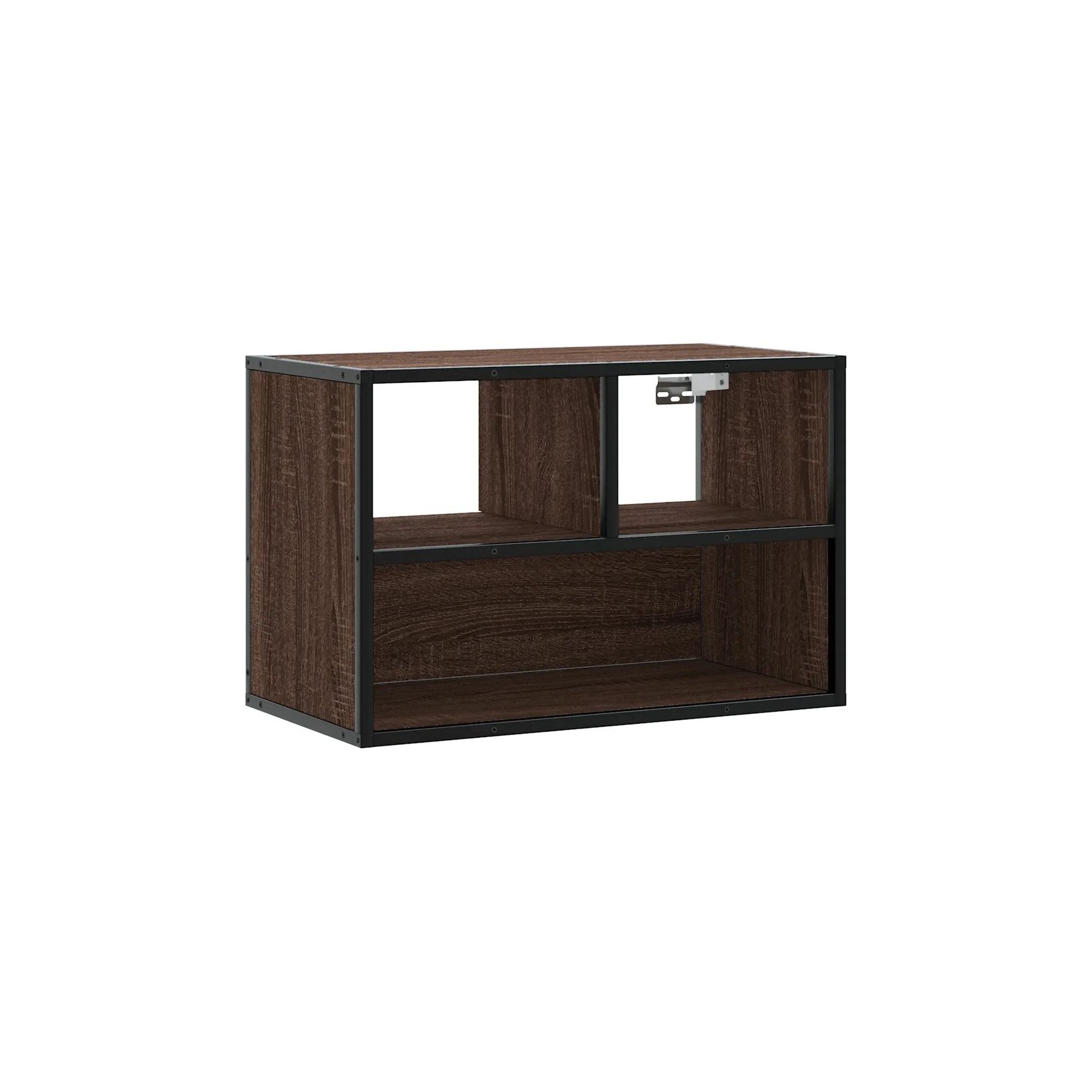 Meuble TV HELLOSHOP26 Meuble TV suspendu pratique industriel 6