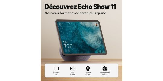 Assistant vocal AMAZON Echo Show 11 - Graphite