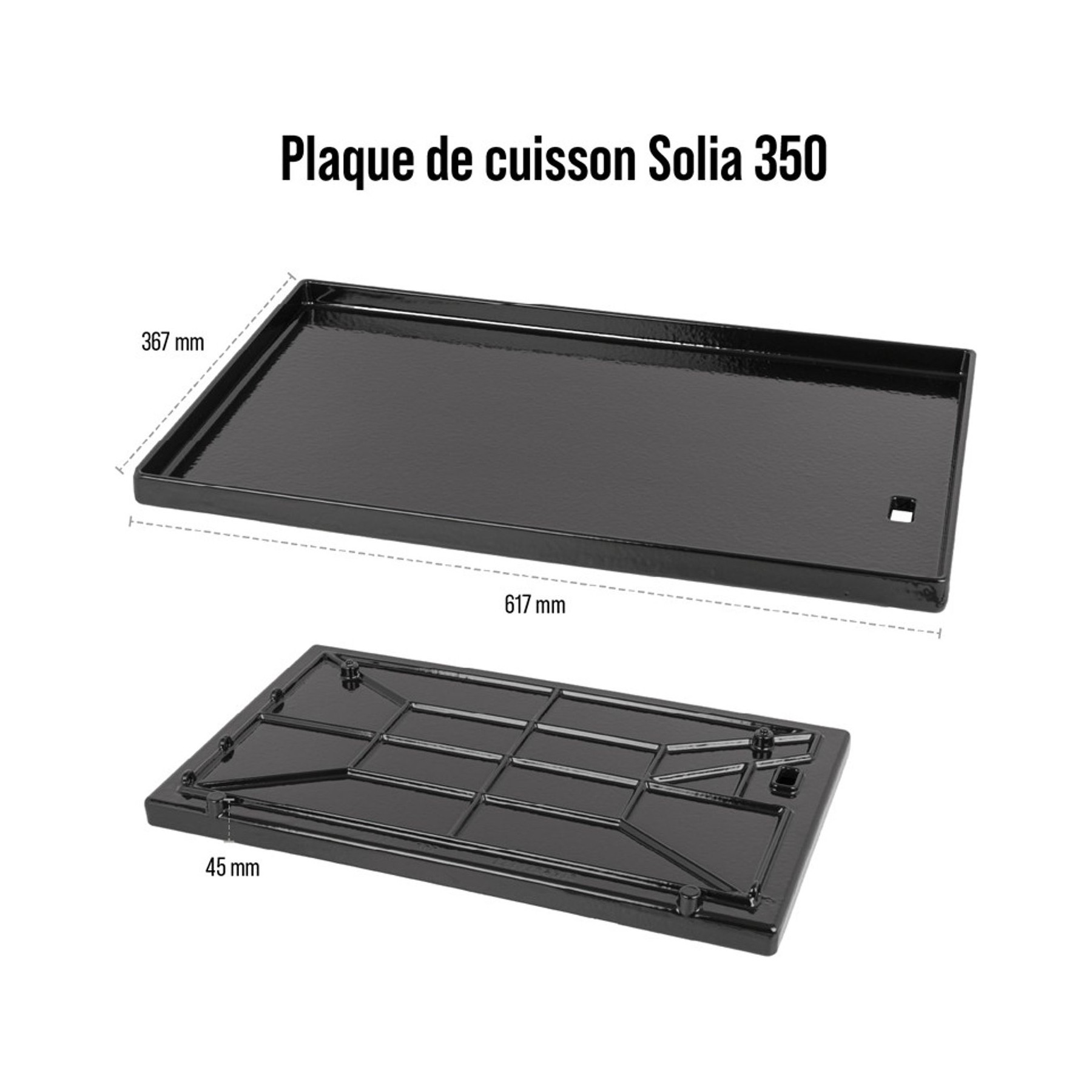 Ustensile barbecue SOMAGIC Plaque de cuisson