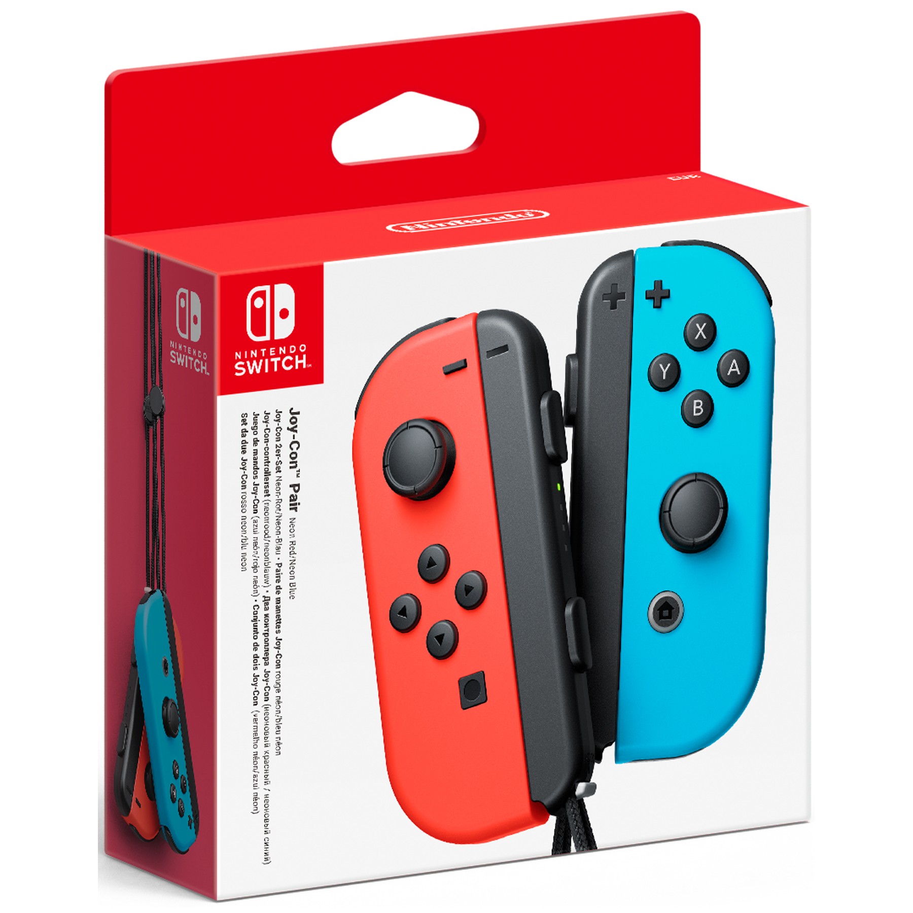 Manette NINTENDO Paire de Manettes Joy-Con Rouge/Bleu